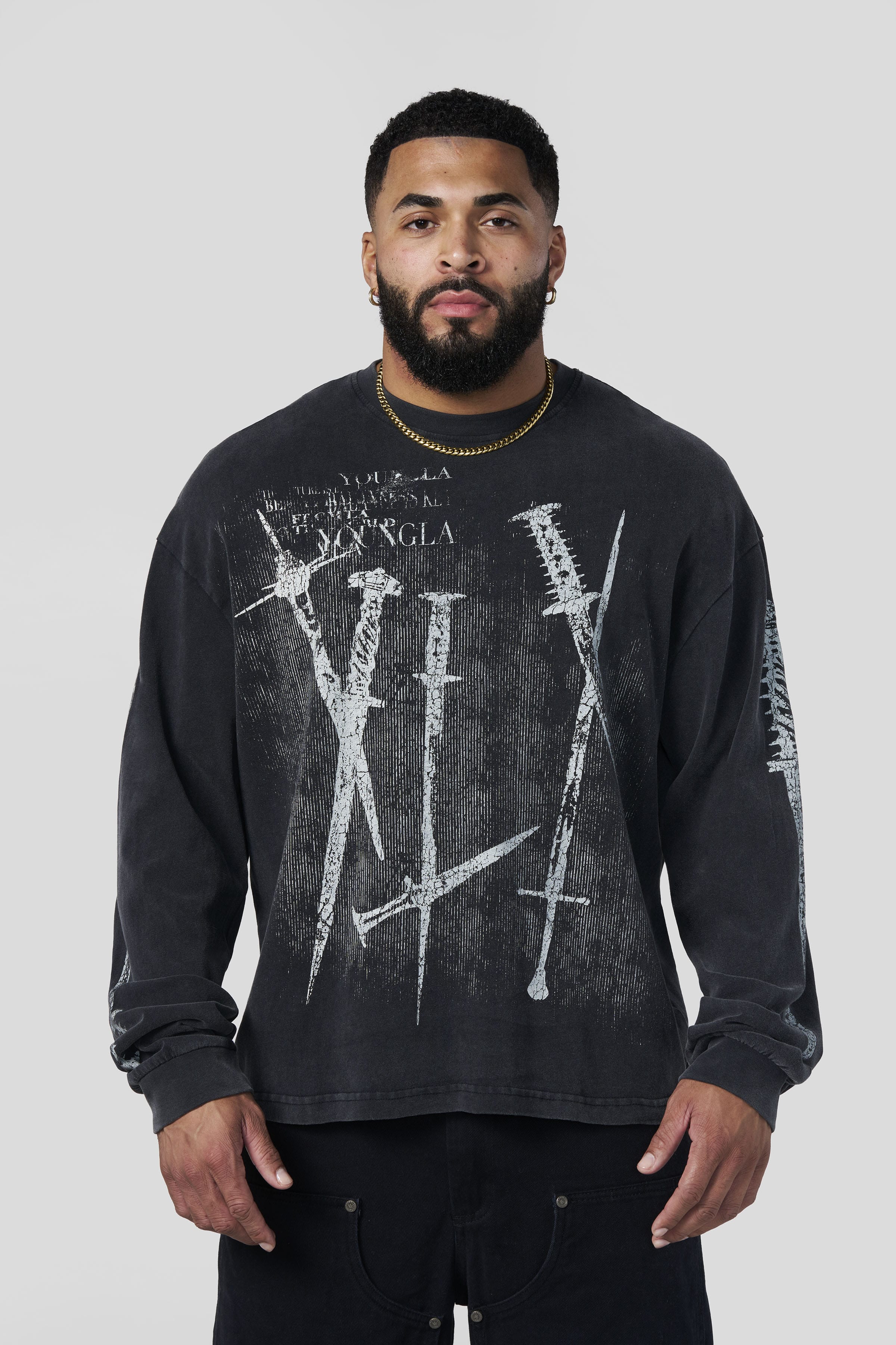 Young La 8031 - Iron Edge Longsleeves 'Black'