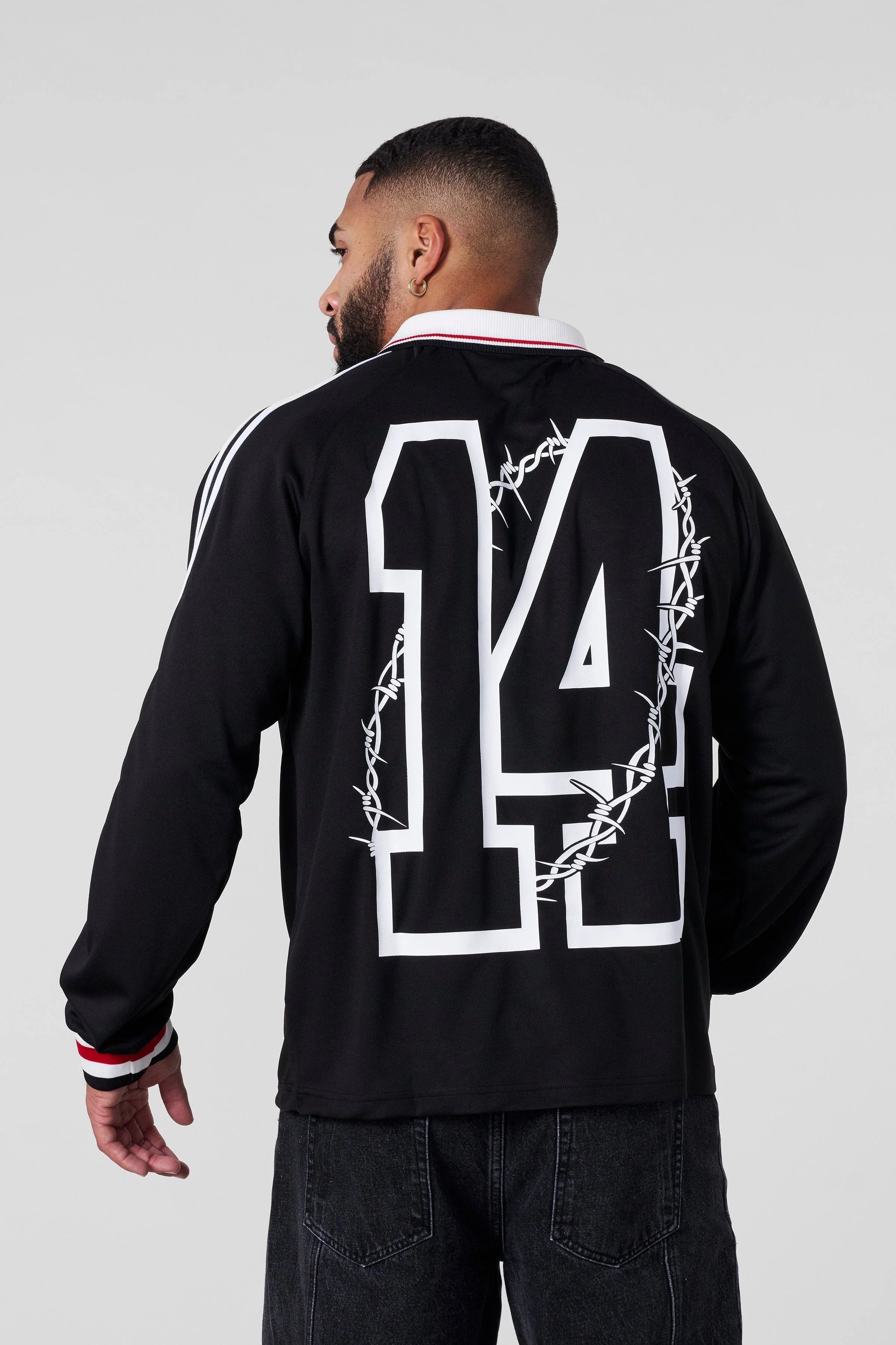Young La 8041 - Eternal Soccer Jersey 'Black'