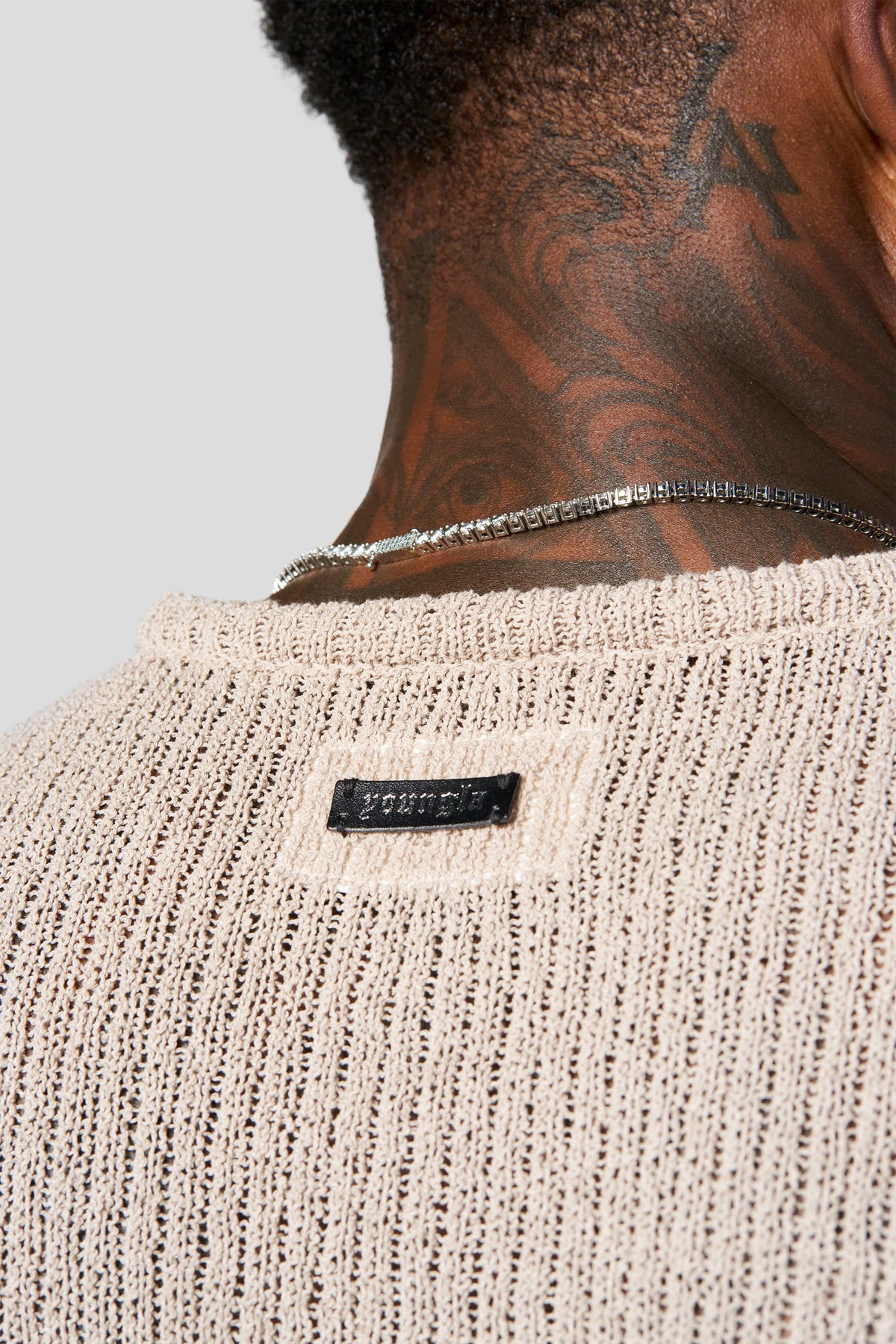 YoungLA 8044 - Evening Knit Longsleeves 'Beige'