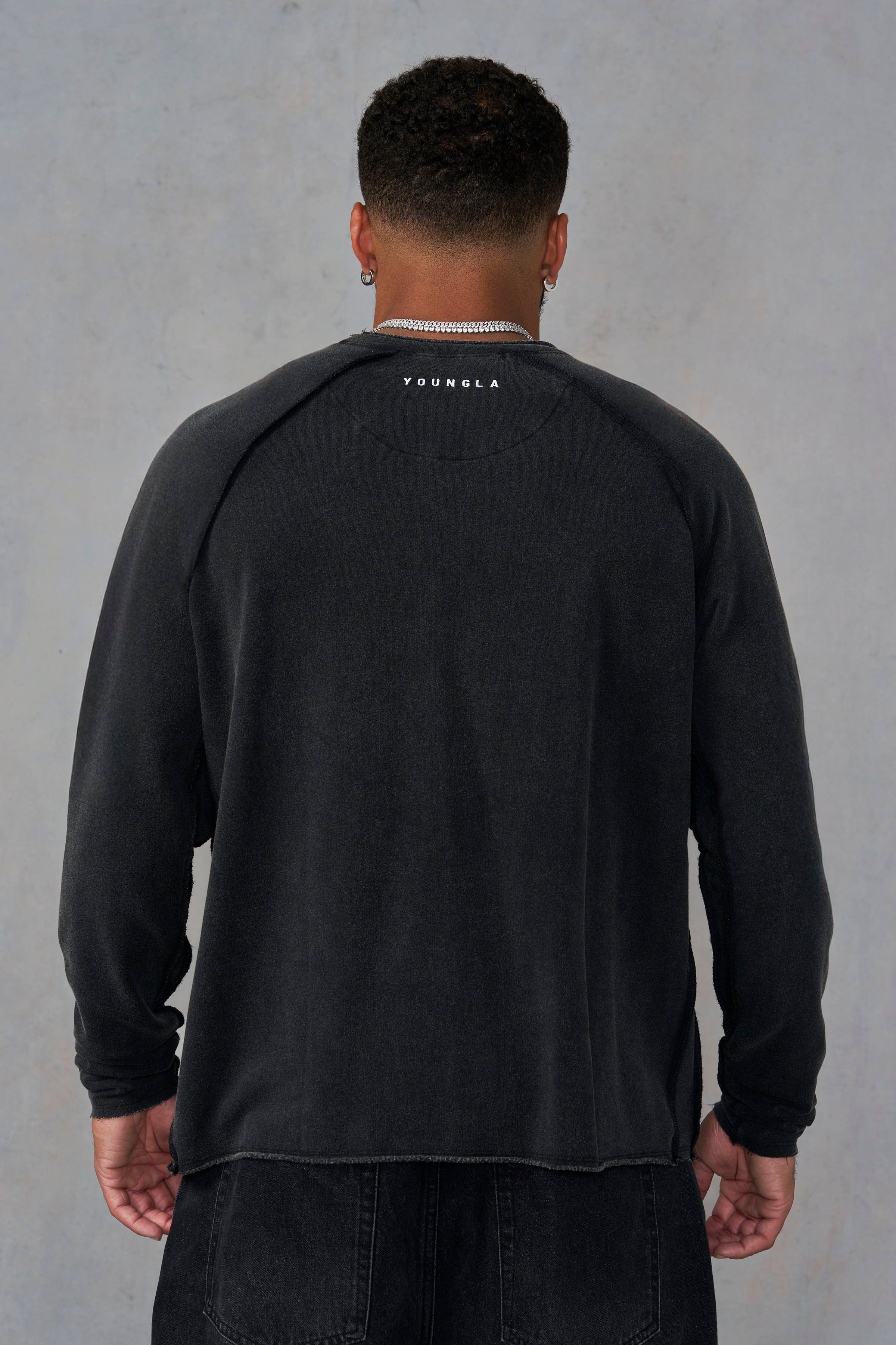 Young La 8068 - Proper Longsleeves 'Black Wash'