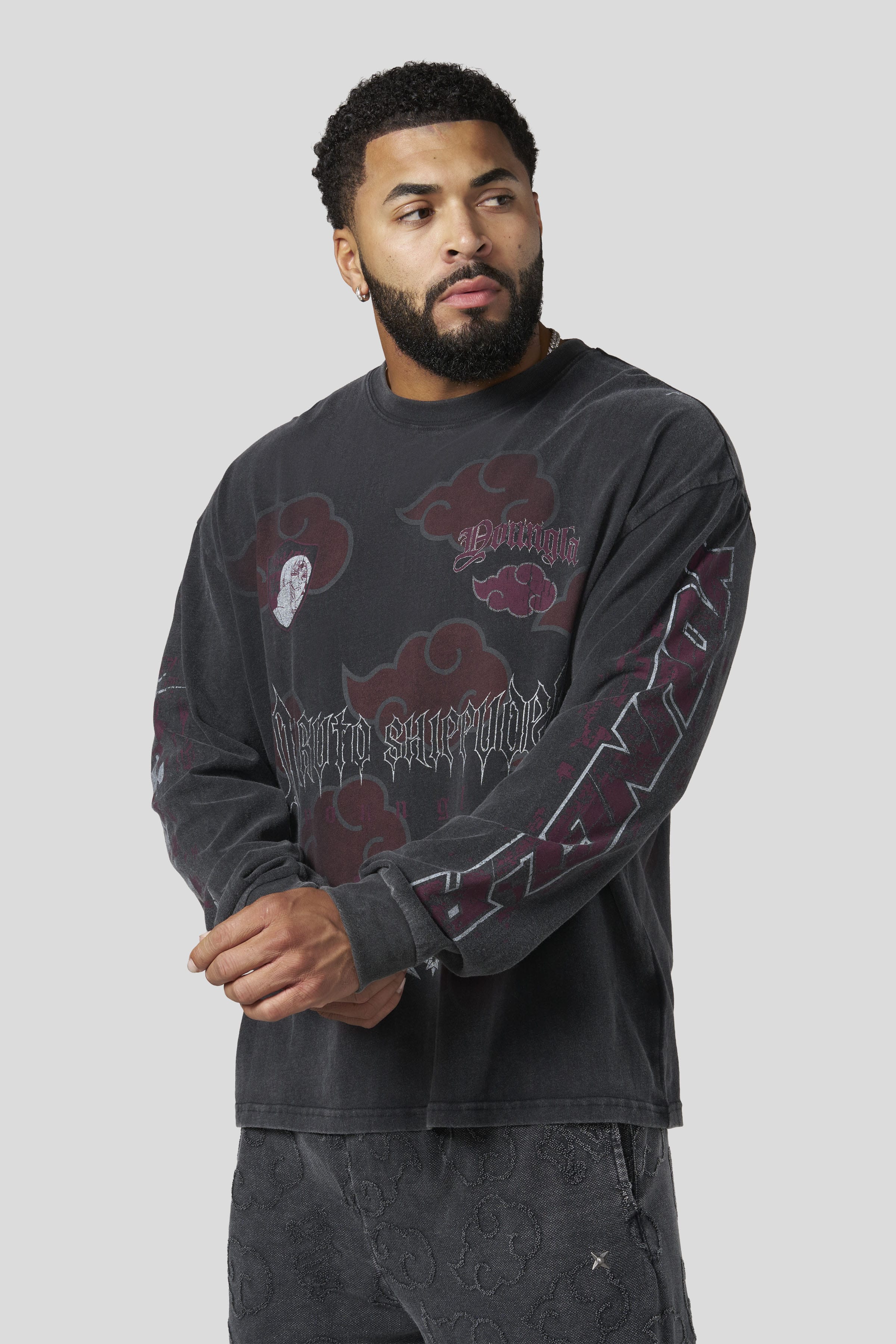 YoungLa 8073 - Naruto Longsleeves 'Black'