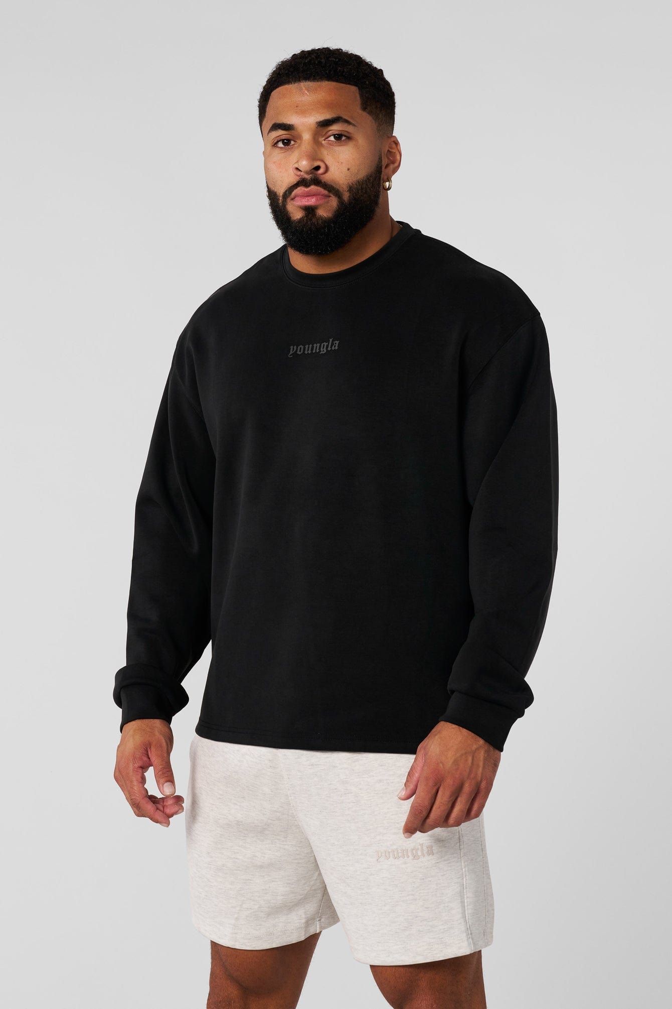 Young La 8078 - Soft AF Longsleeves 'Black'