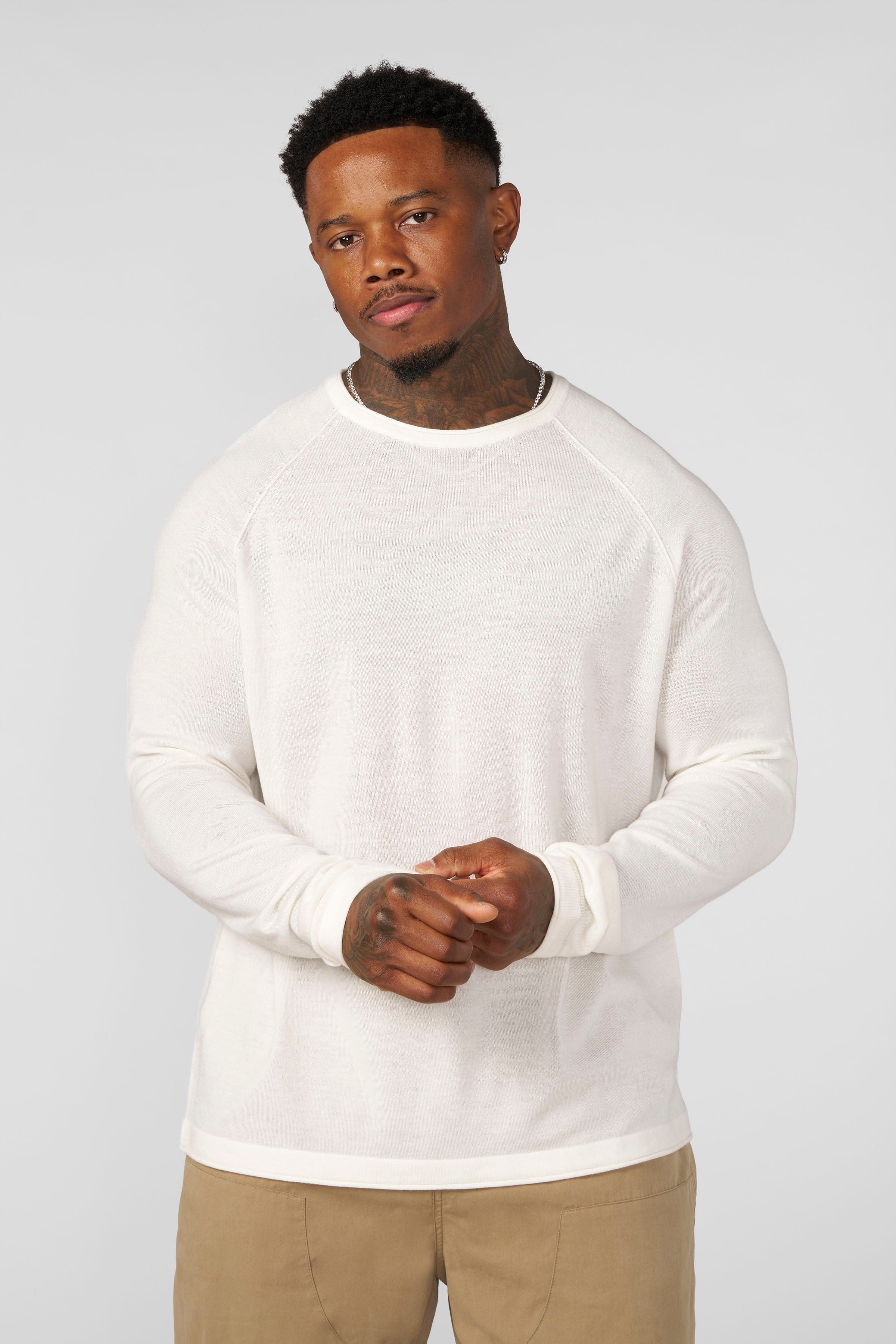 Young La 8092 - Monaco Wool Longsleeves 'Off-White'