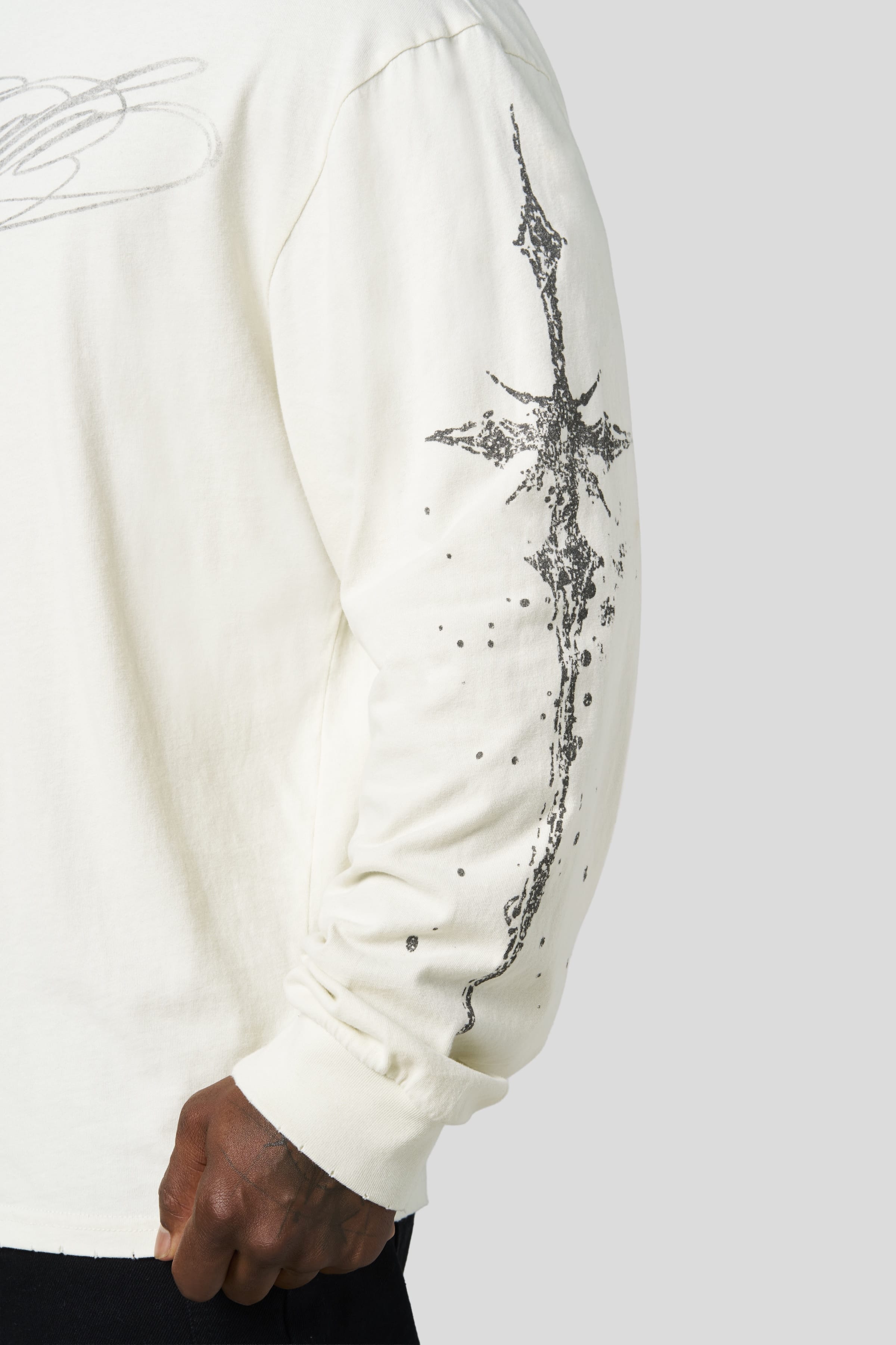 YoungLA 8104 - Sacred Sigil Longsleeves 'White'