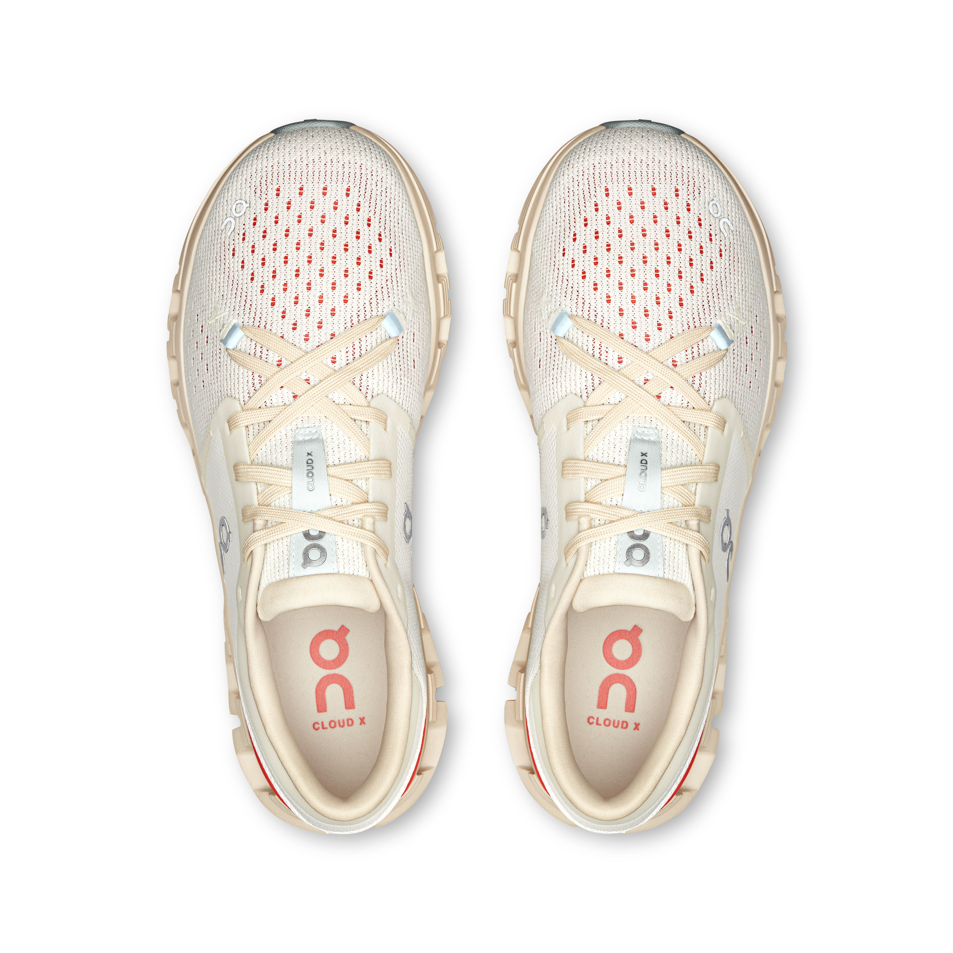 Cloud X 4 W Ivory | Salmon
