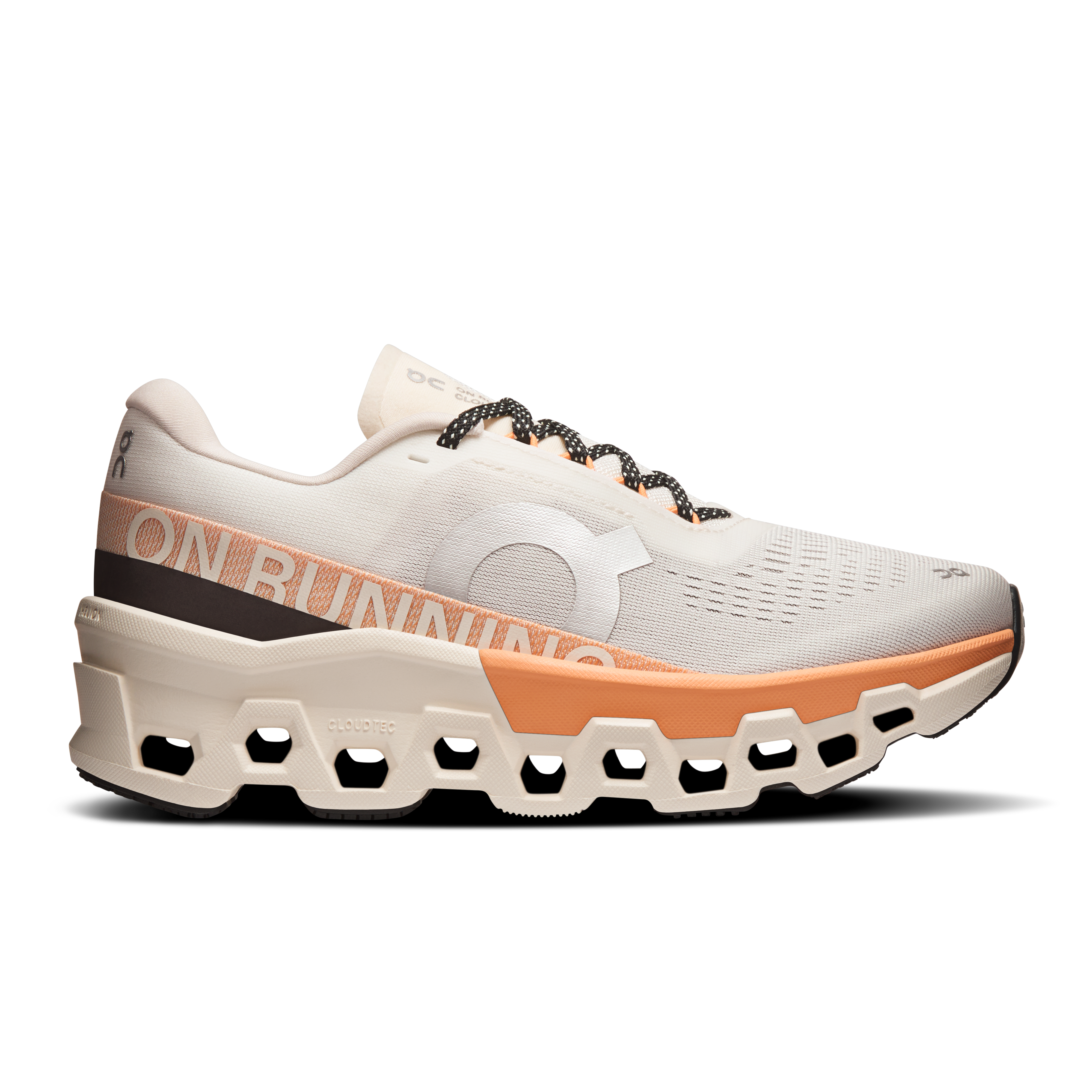Cloudmonster 2 W Ivory | Tangerine