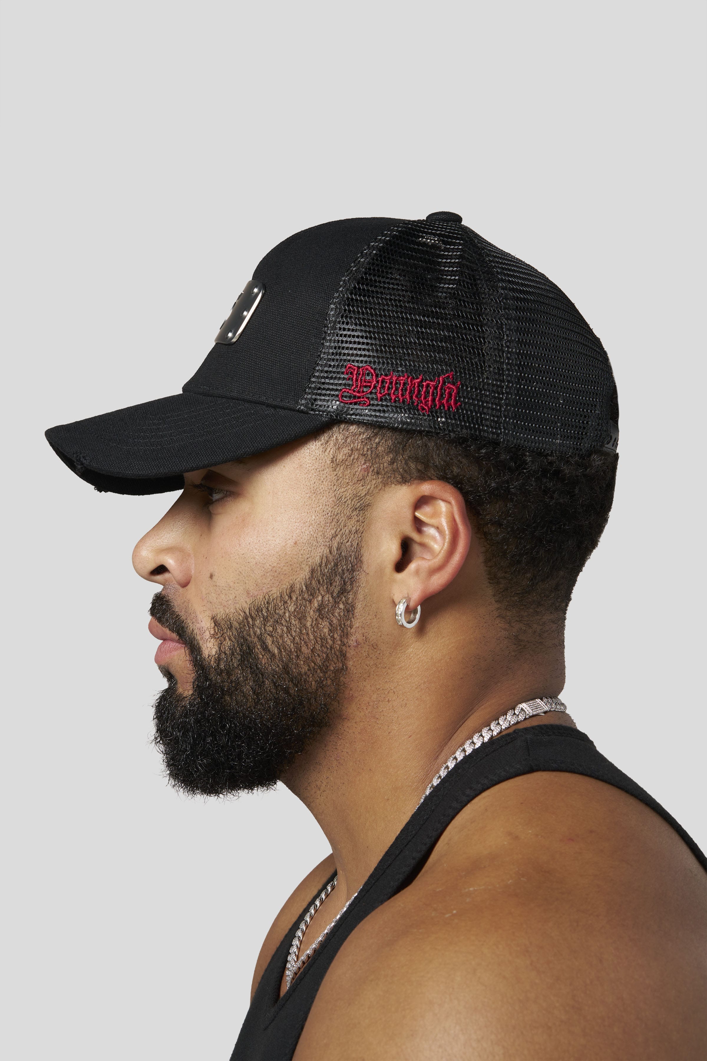 YoungLa 9049 - Naruto Forehead Protector Hats 'Black'