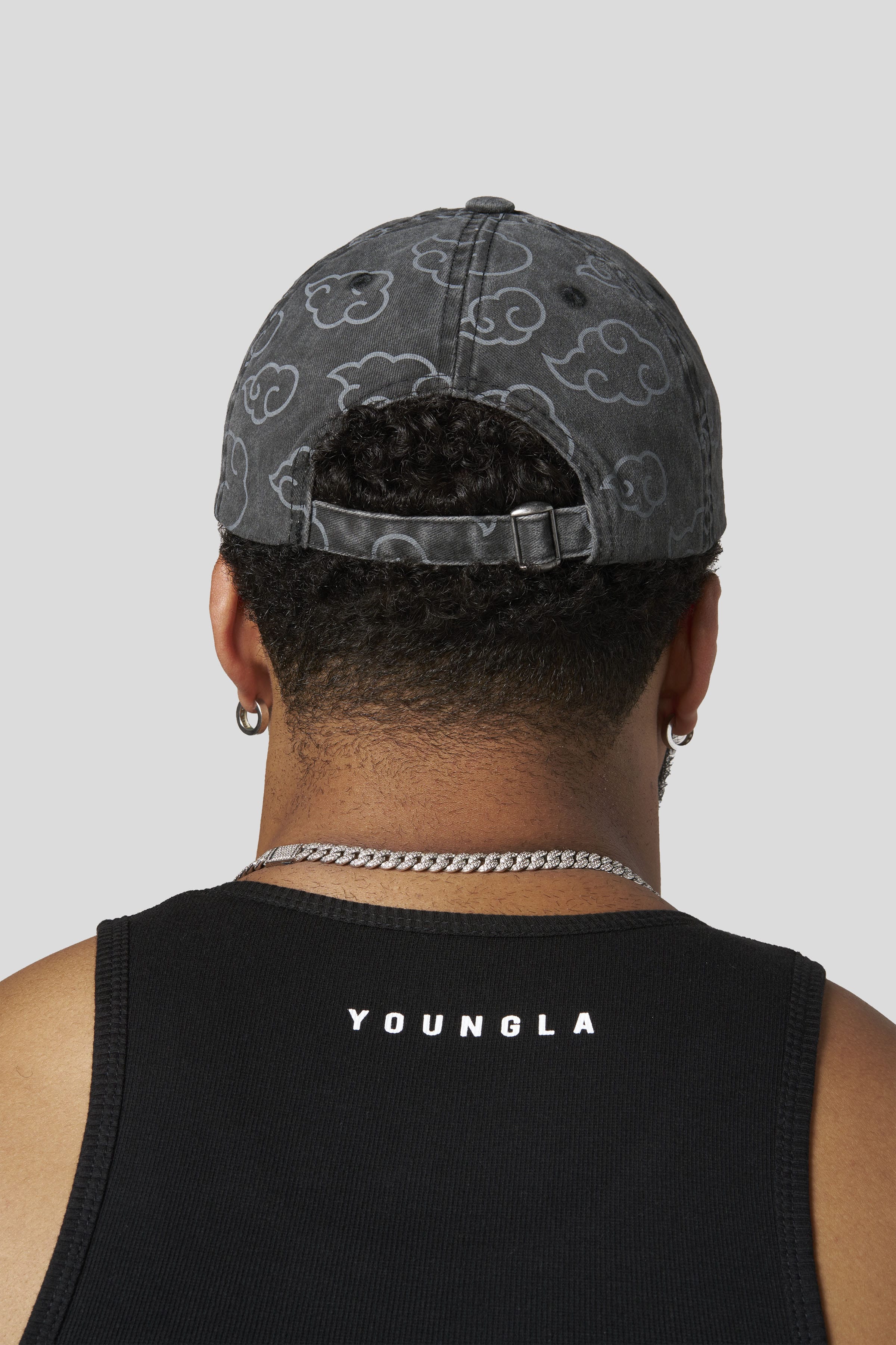 YoungLa 9137 - Naruto Washed Dad Hats 'Akatsuki Tonal'