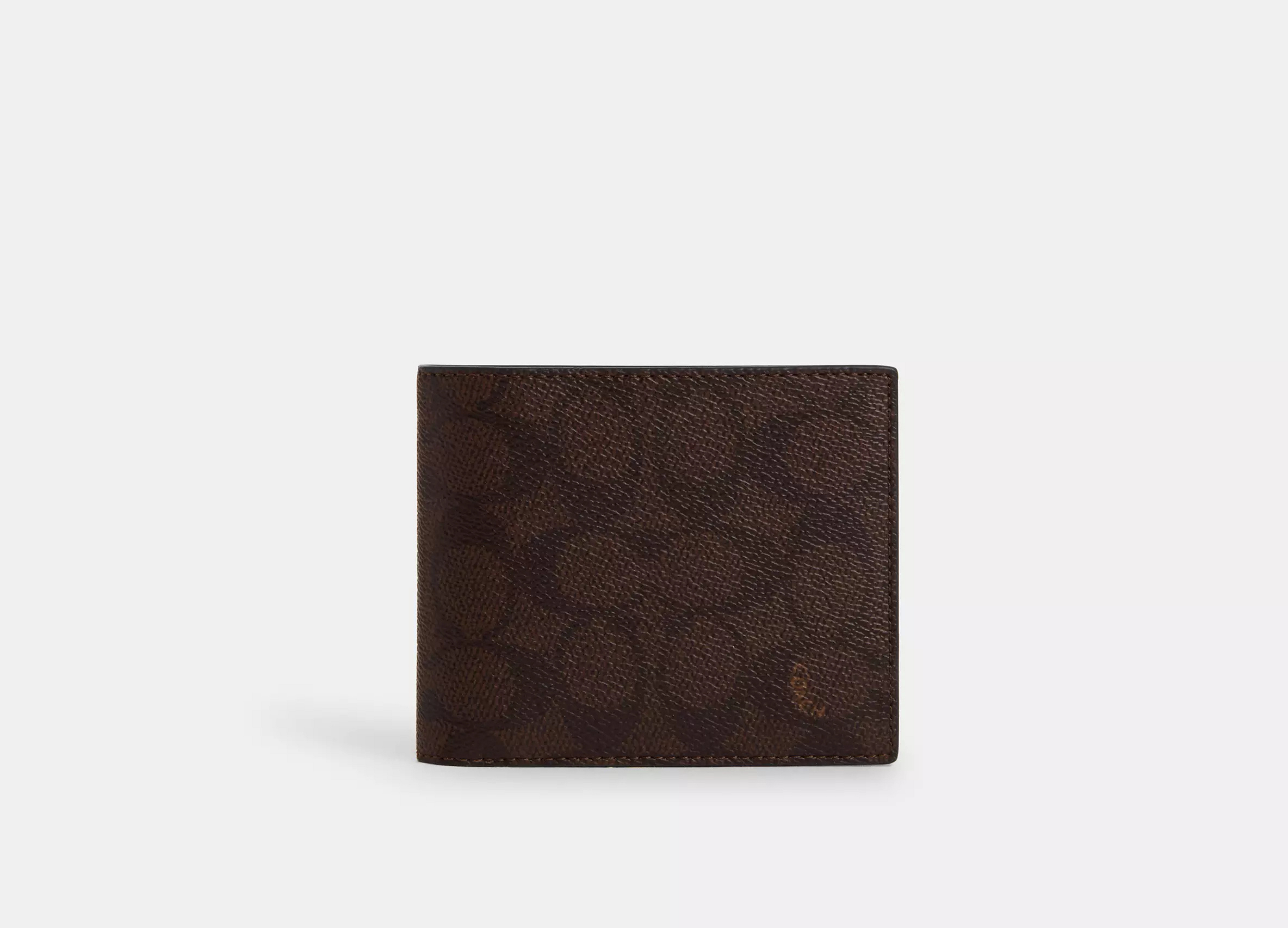 Coach 3 In 1 Wallet In Signature Canvas -  Signature canvas/Mahogany Multi