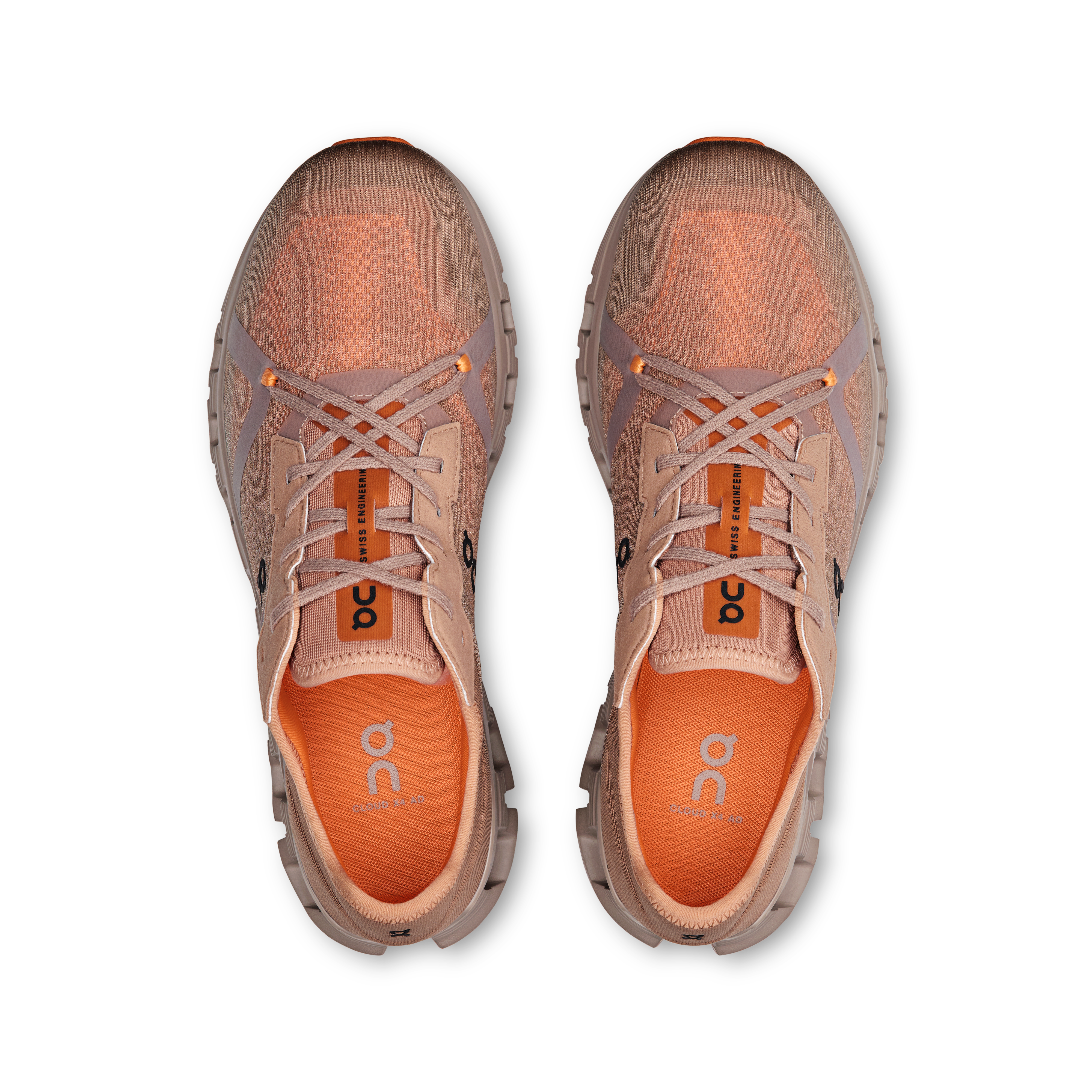 Cloud X 4 AD M Rosebrown | Tangerine