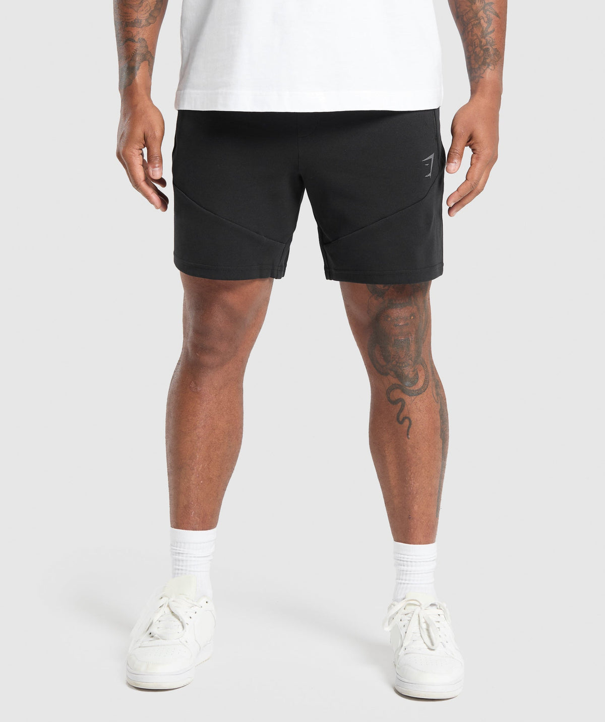 Gymshark Interlock Tech 6" Shorts 'Black'