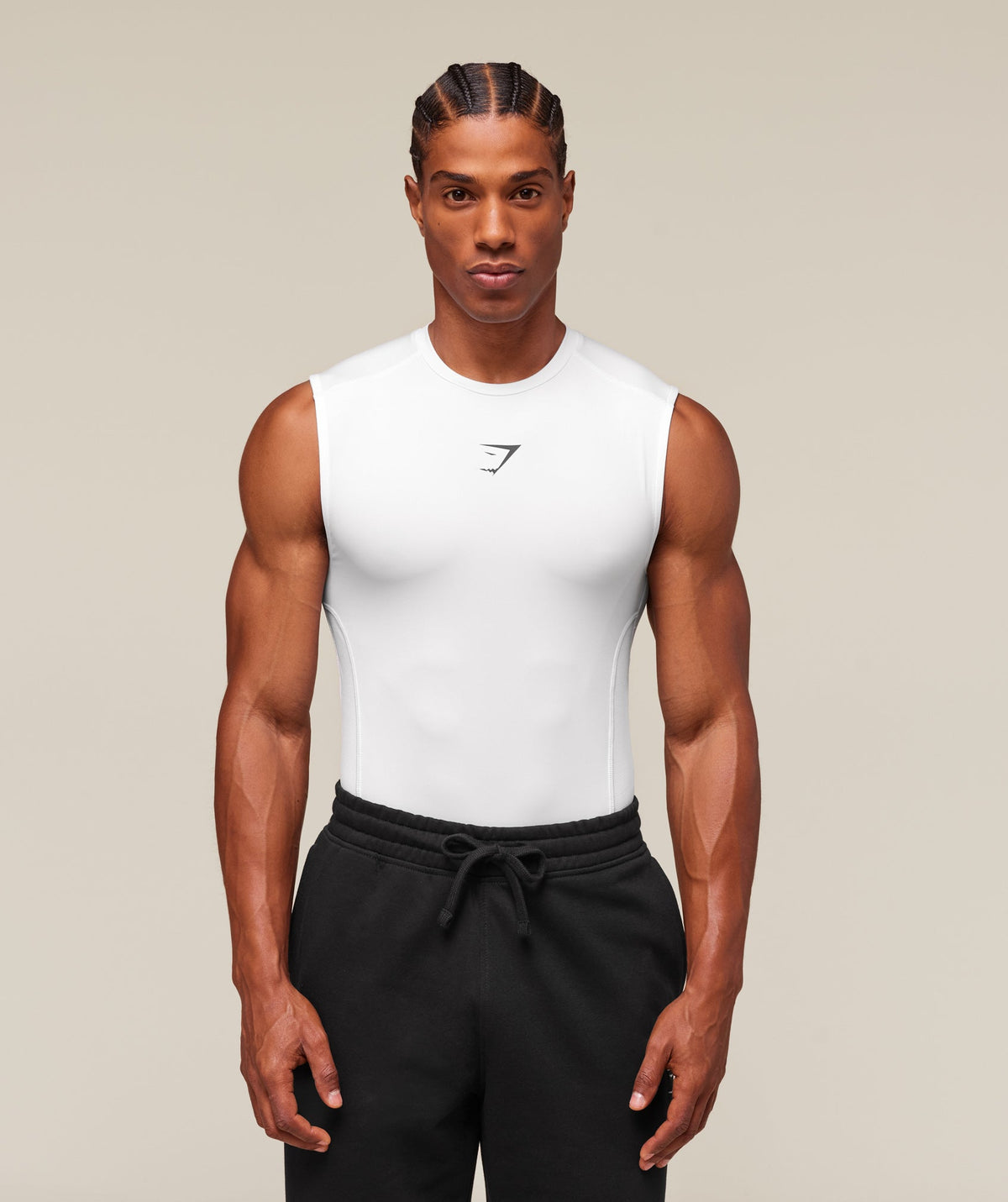 Gymshark Element Baselayer Tank 'White'