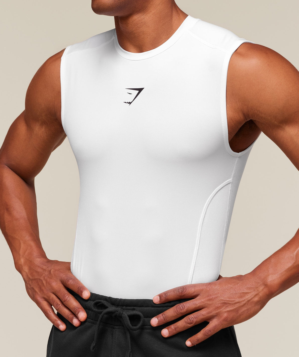 Gymshark Element Baselayer Tank 'White'