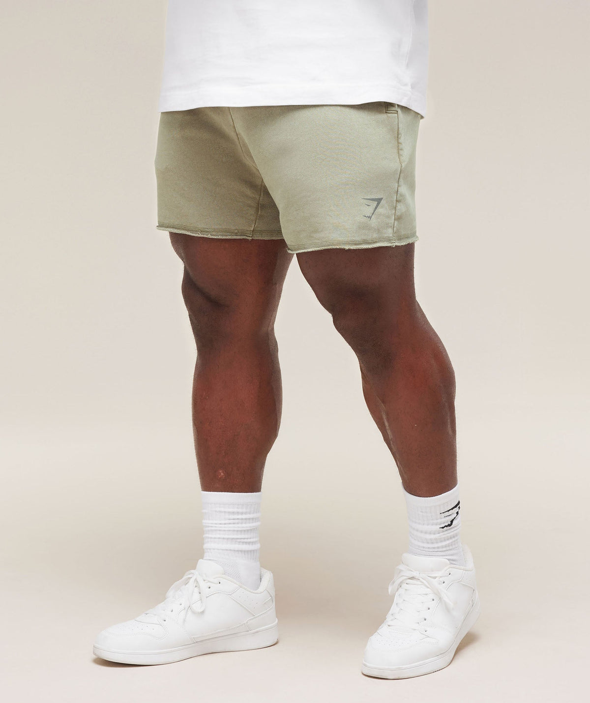 Gymshark Heritage 5" Shorts 'Stone Grey'