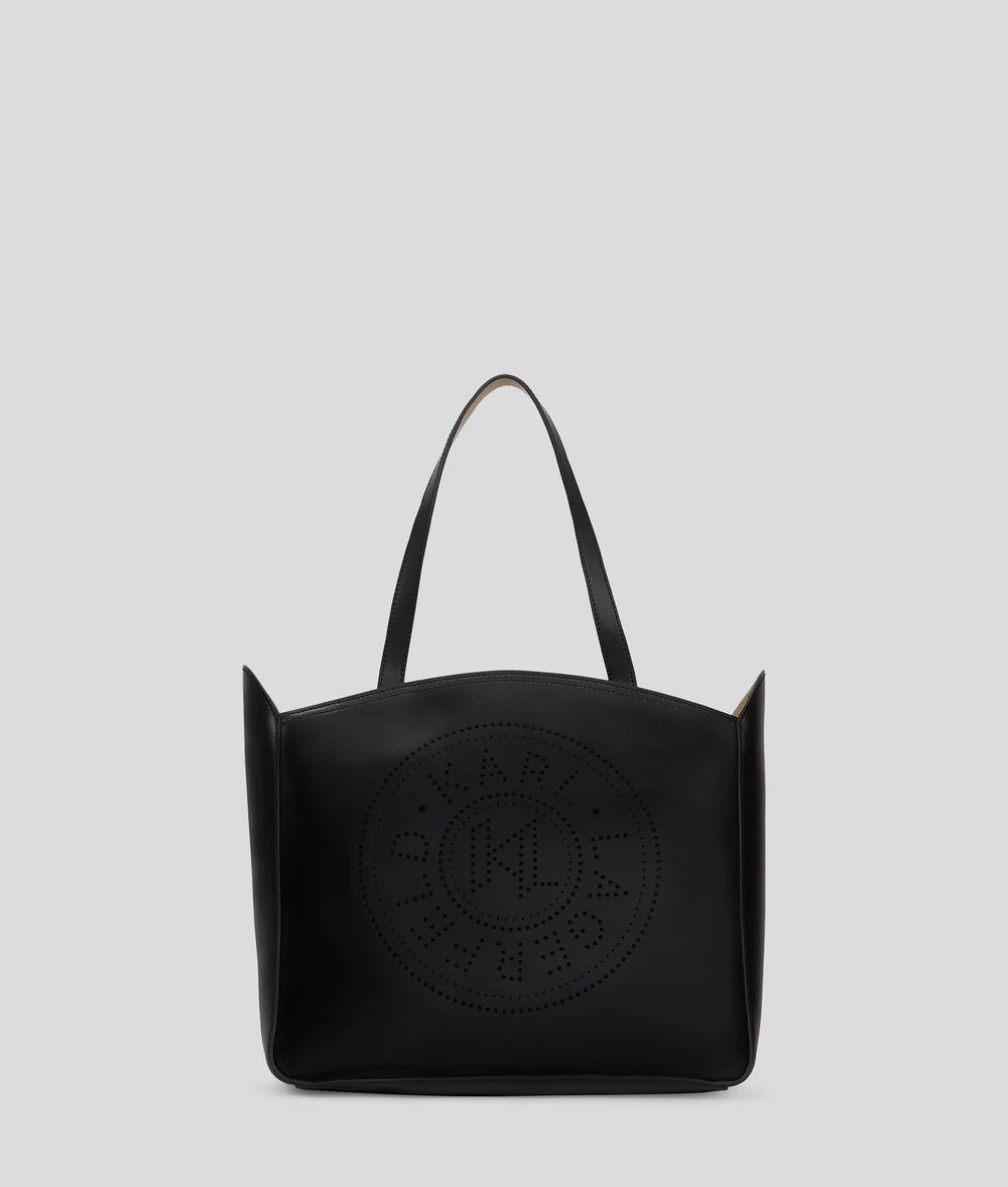 KarlLagerfeld Kcircle Medium Tote Bag Black