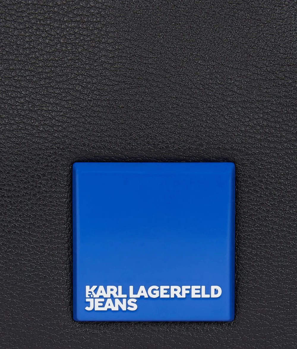 KarlLagerfeld Klj Box Logo Mini Crossbody Bag Black