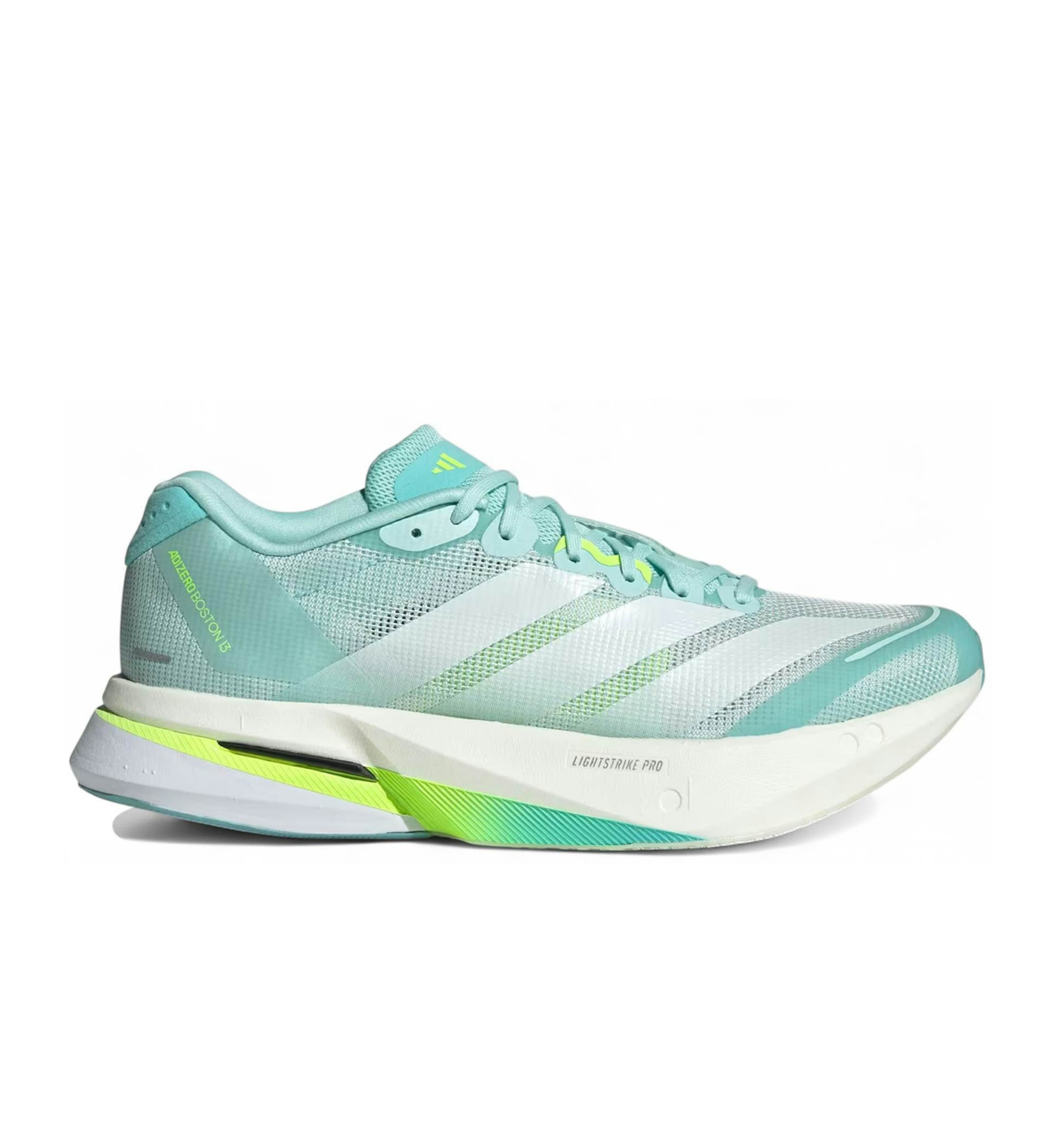 Adidas Adizero Boston 13 Flash Aqua White Lucid Lemon