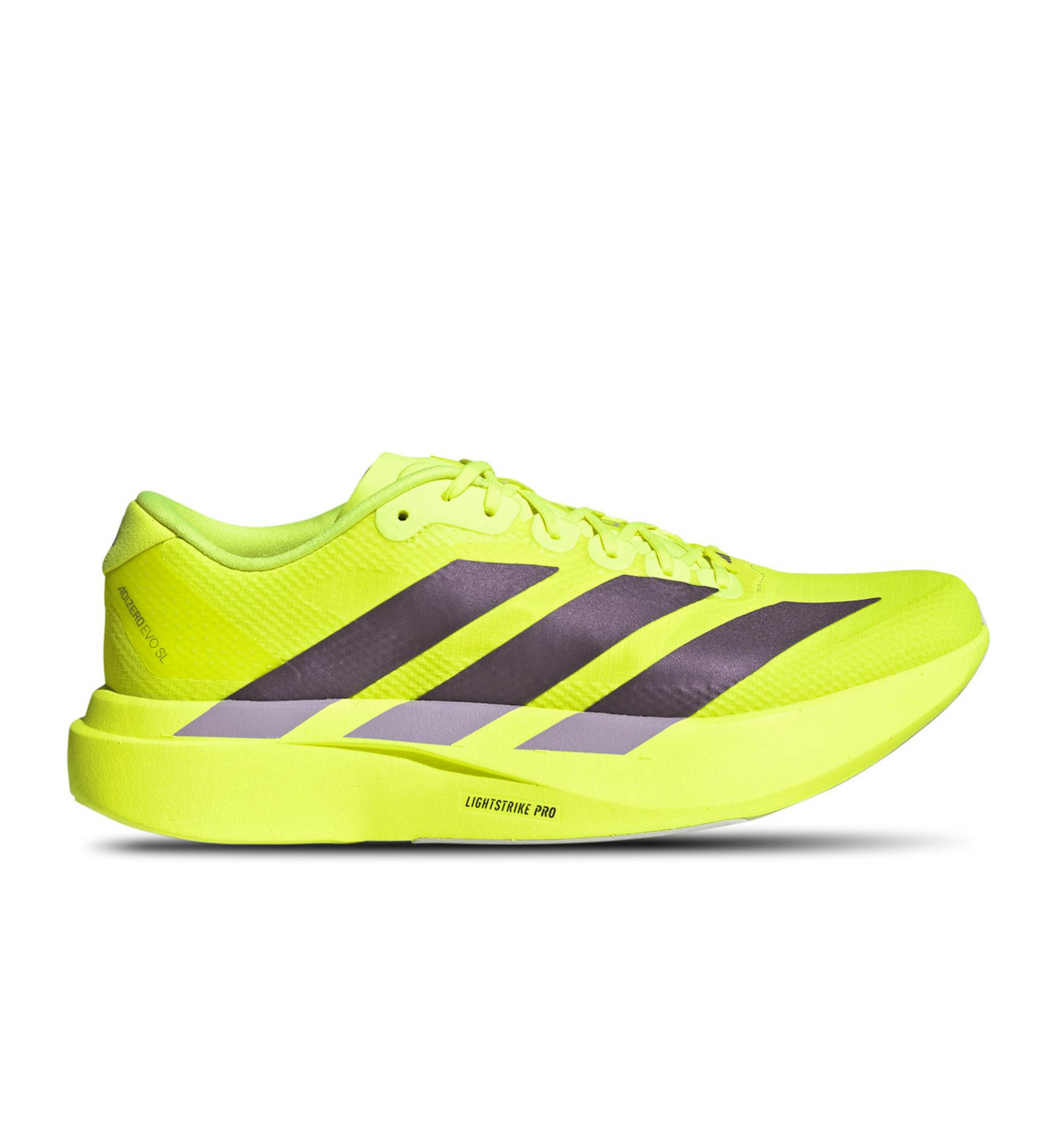 Adidas Adizero Evo SL Solar Yellow Plum