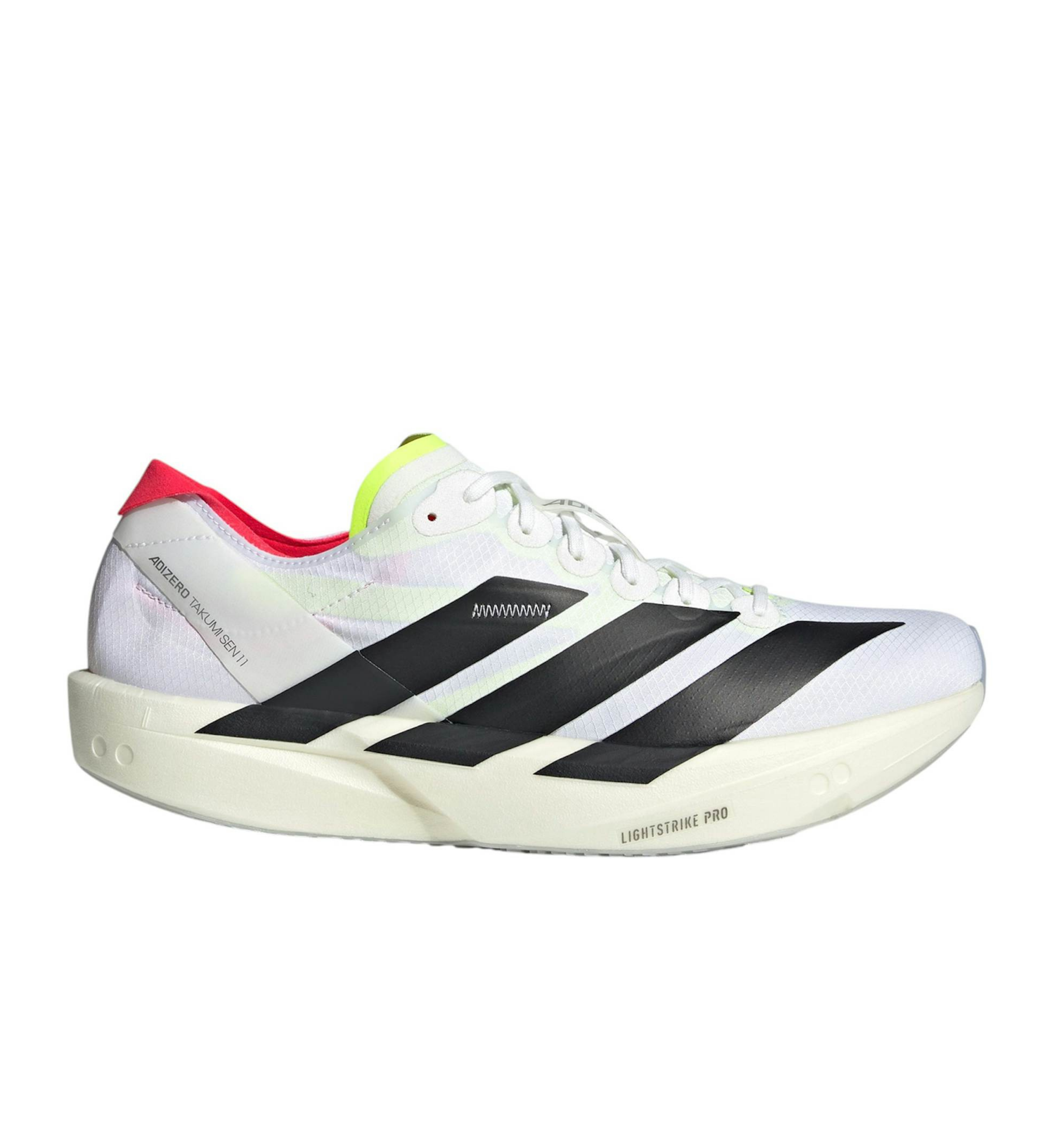 Adidas Adizero Takumi Sen 11 Cloud White Core Black Lucid Red