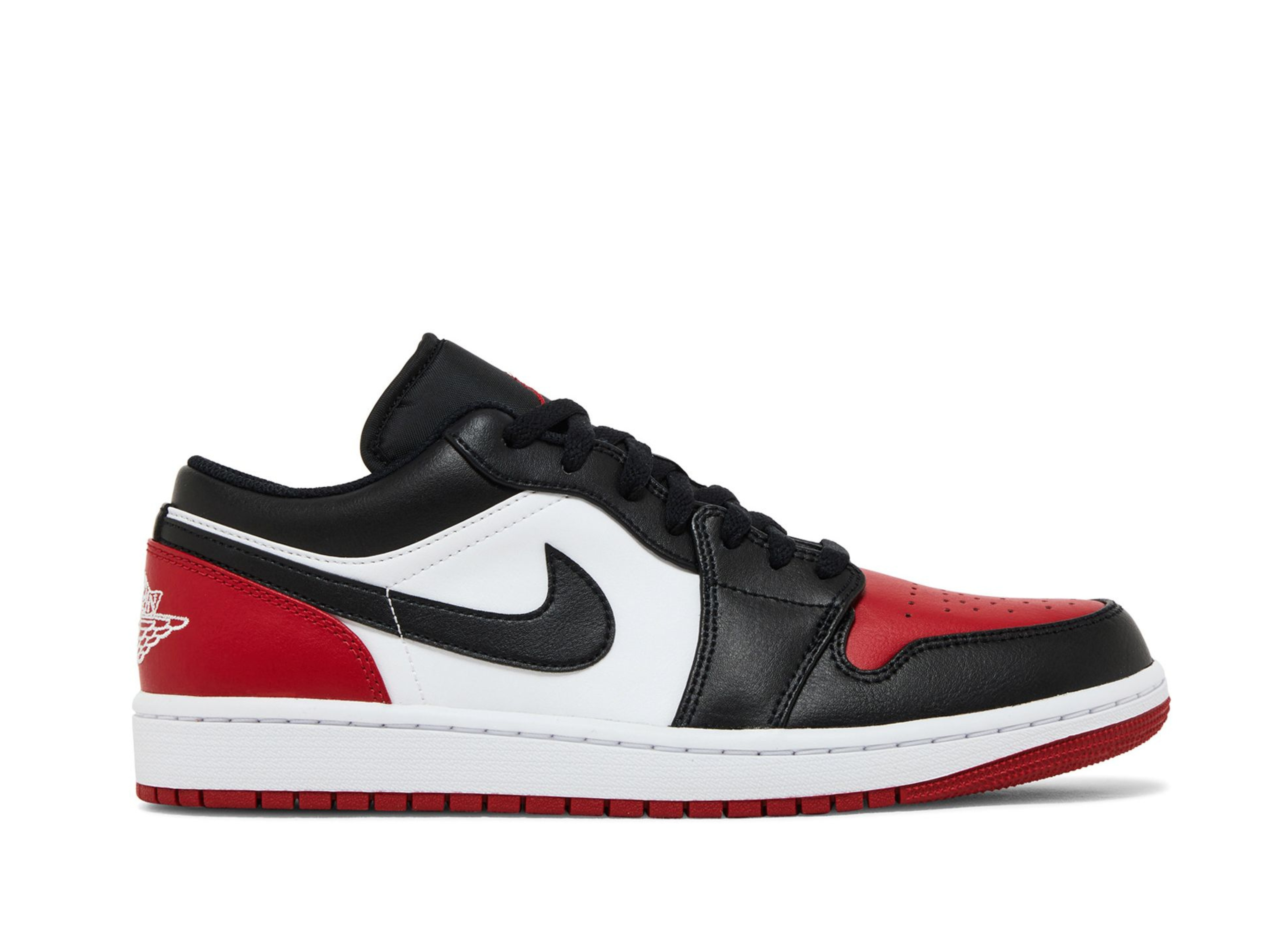 Air Jordan 1 Low 'Bred Toe 2.0'