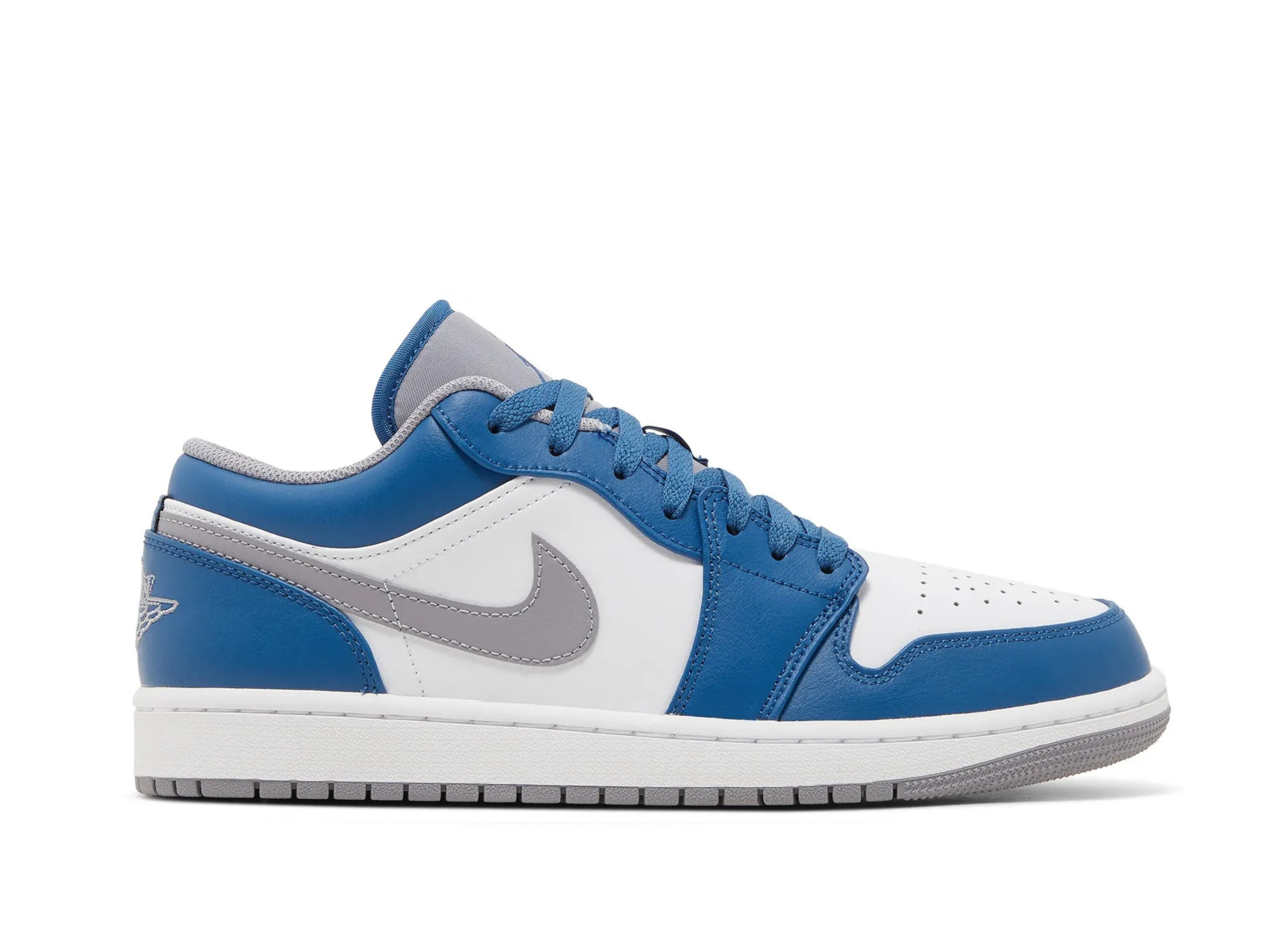 Air Jordan 1 Low 'True Blue Cement'