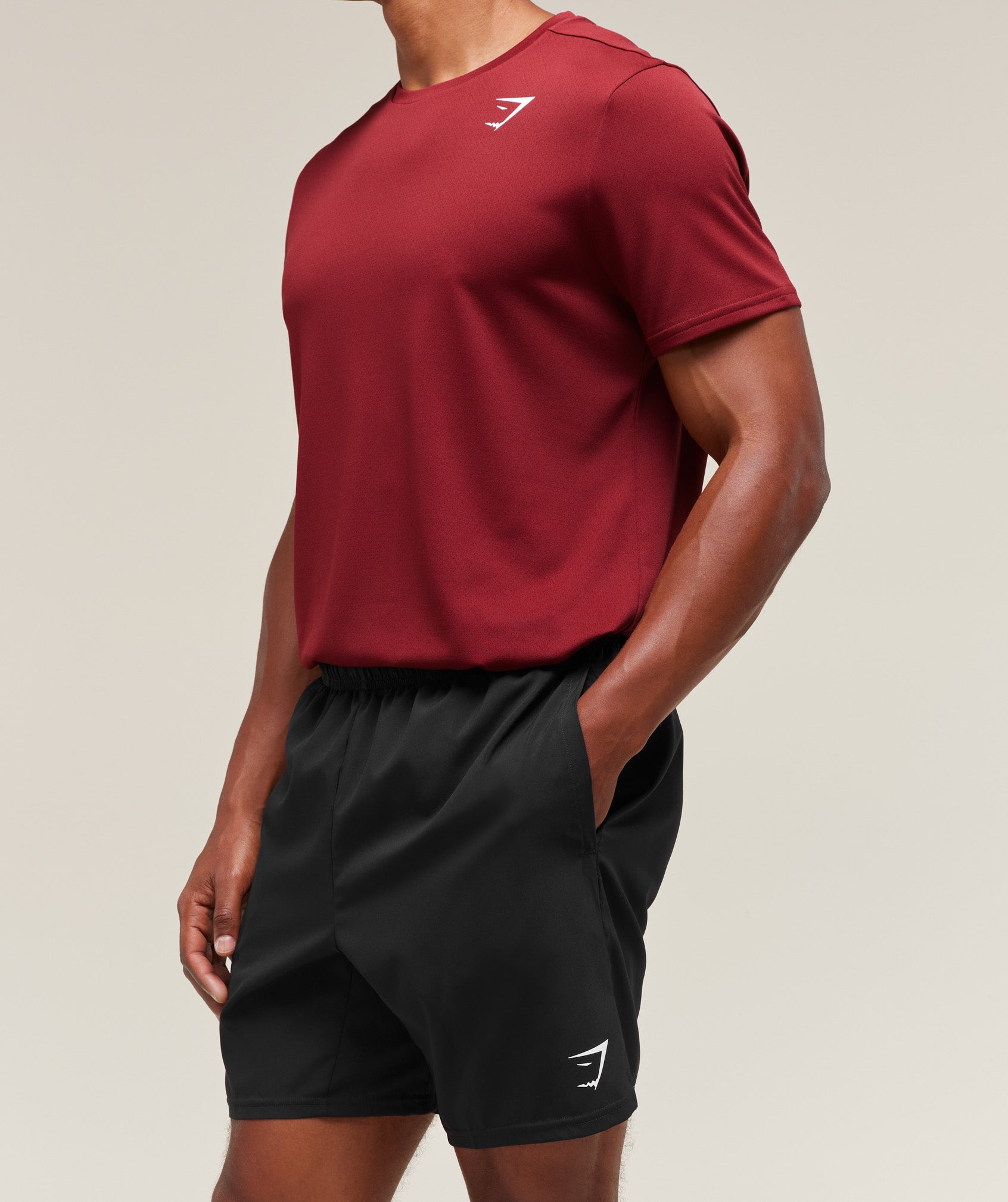 Gymshark Arrival 7" Shorts 'Black'