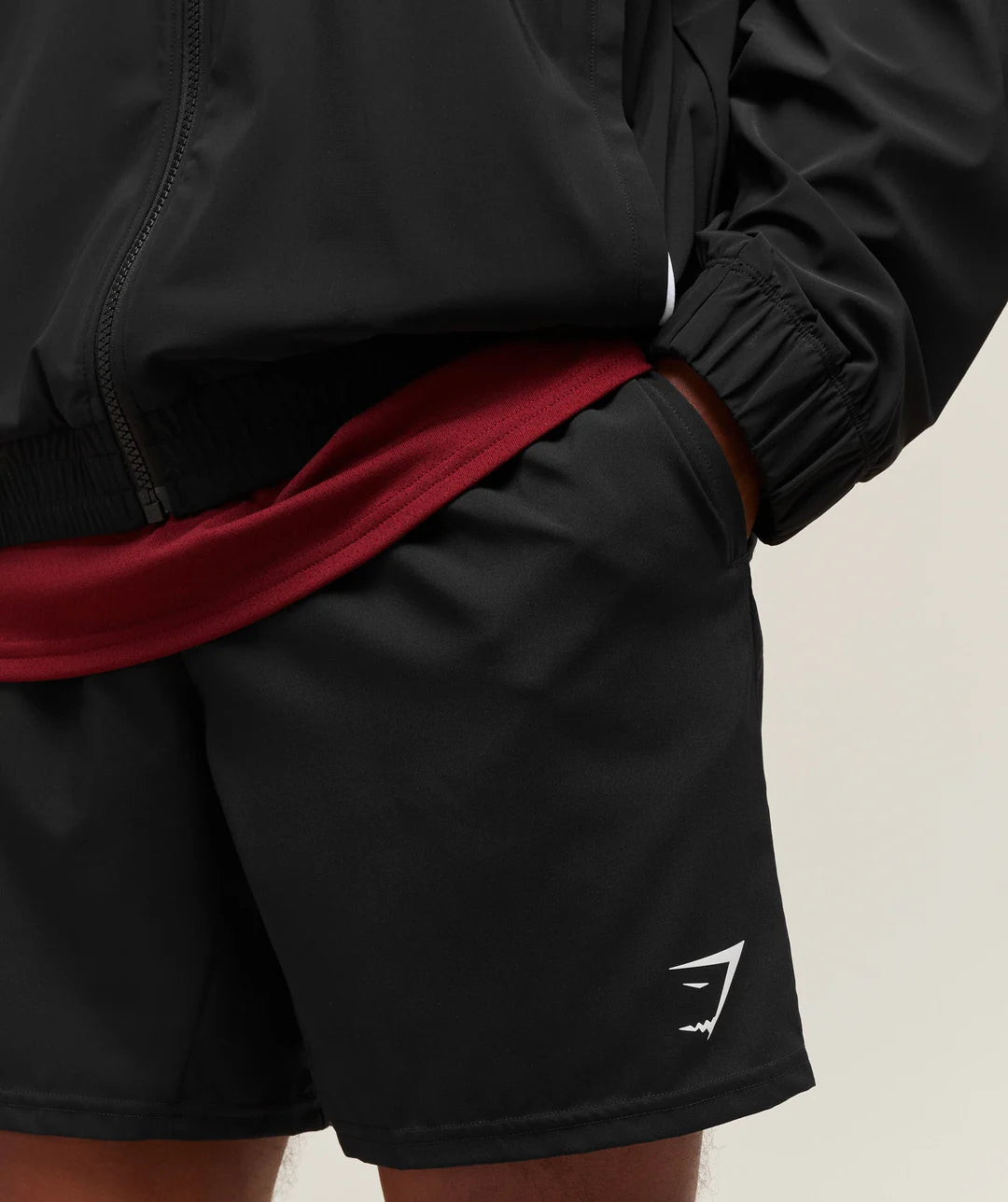 Gymshark Arrival 7" Shorts 'Black'