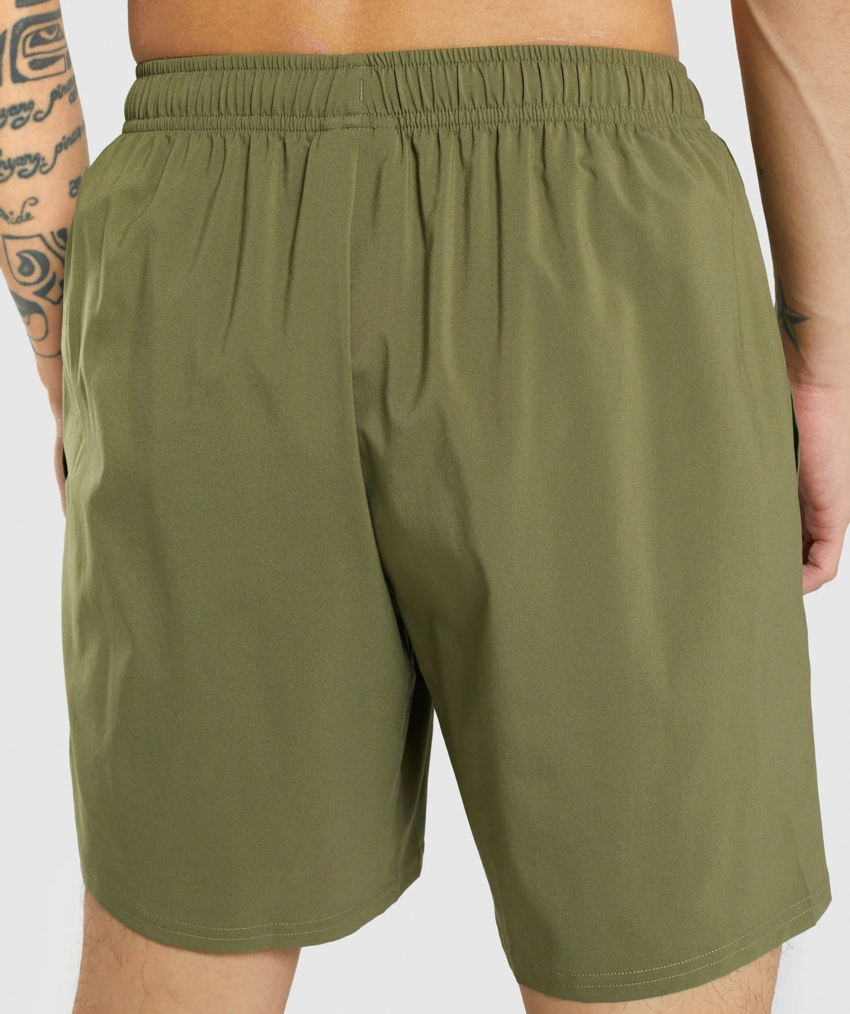 Gymshark Arrival 7" Shorts Core Olive