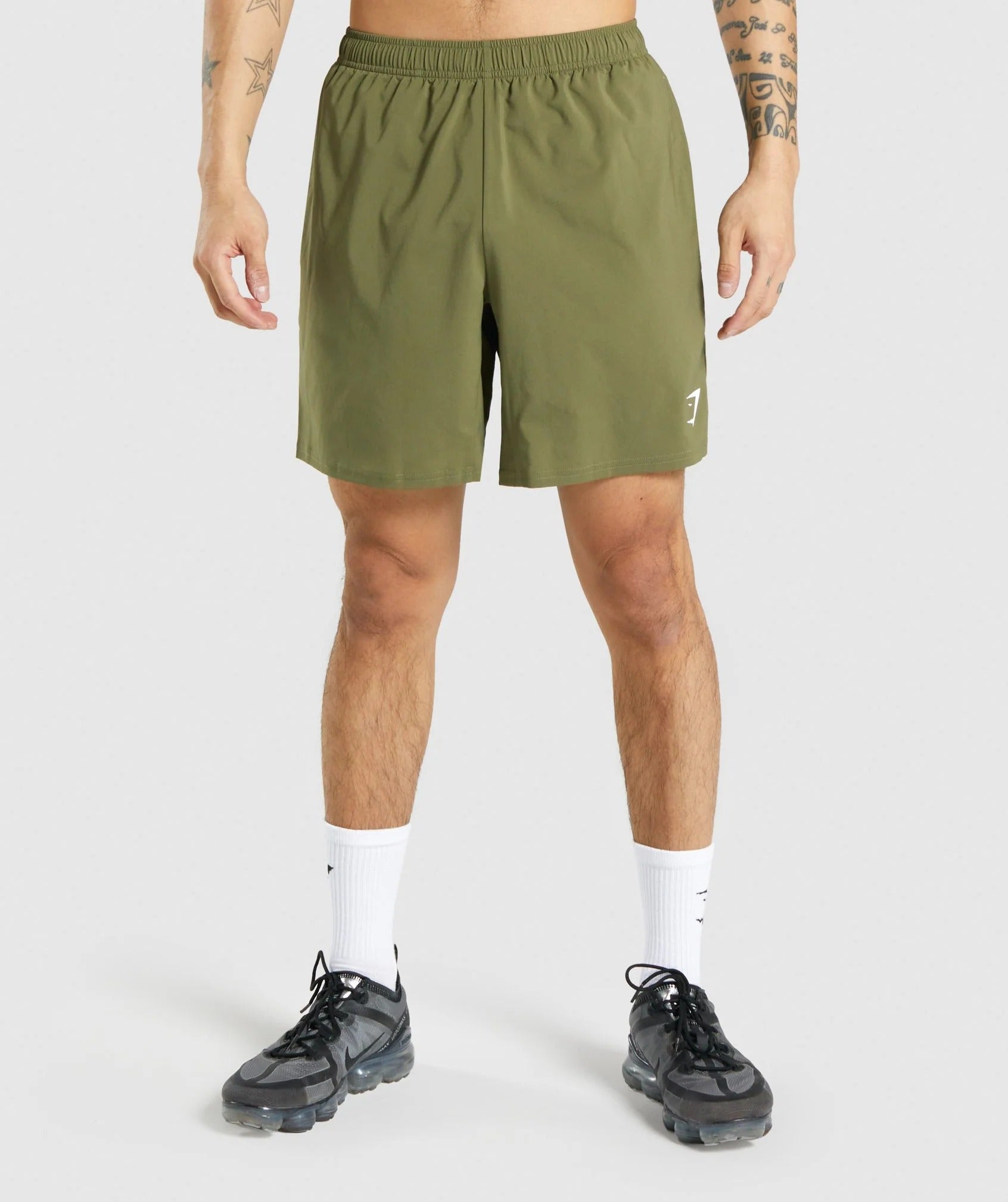 Gymshark Arrival 7" Shorts Core Olive