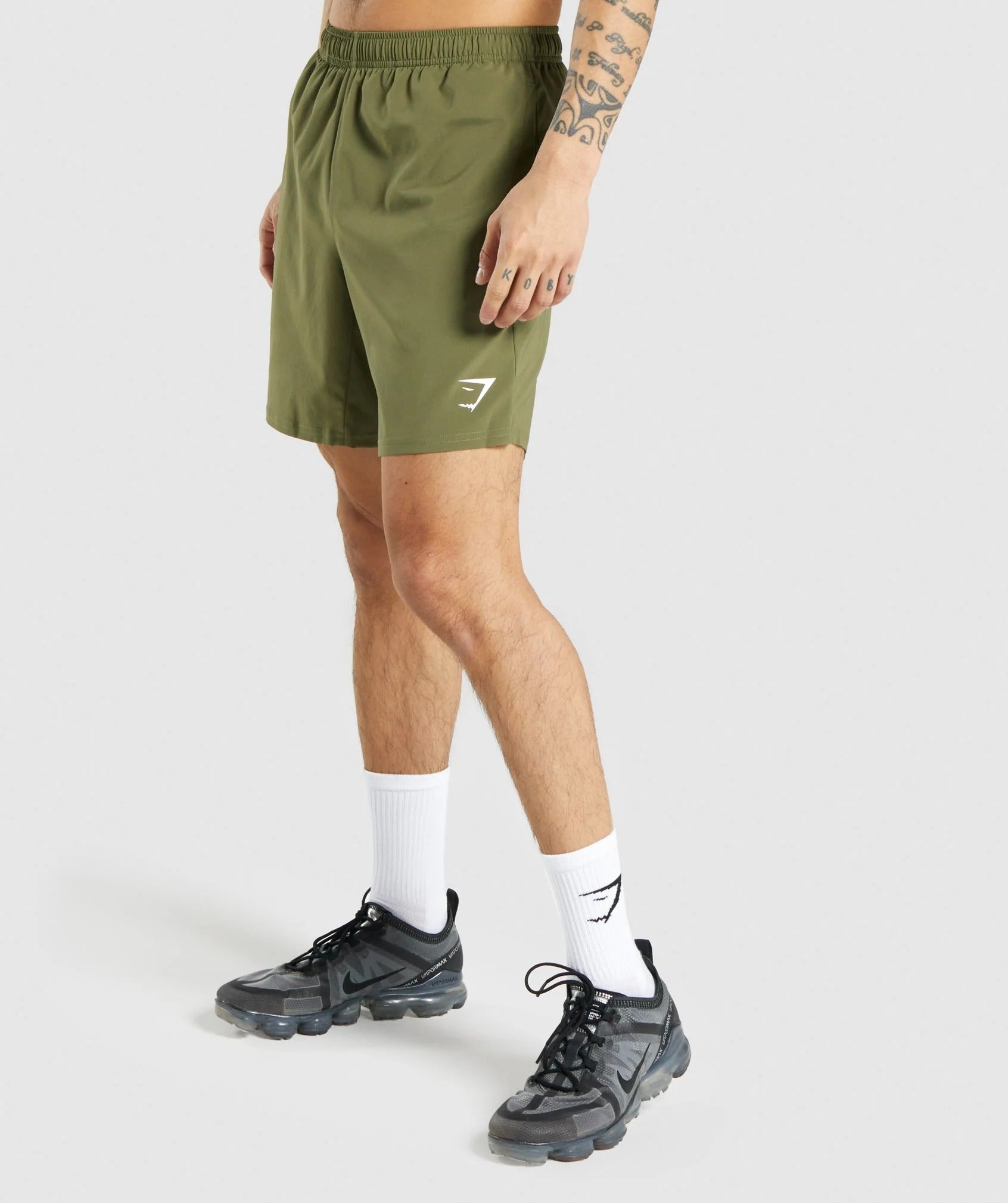 Gymshark Arrival 7" Shorts Core Olive