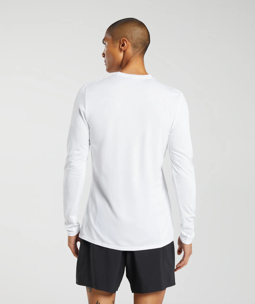 Gymshark Arrival Long Sleeve T-Shirt 'White'
