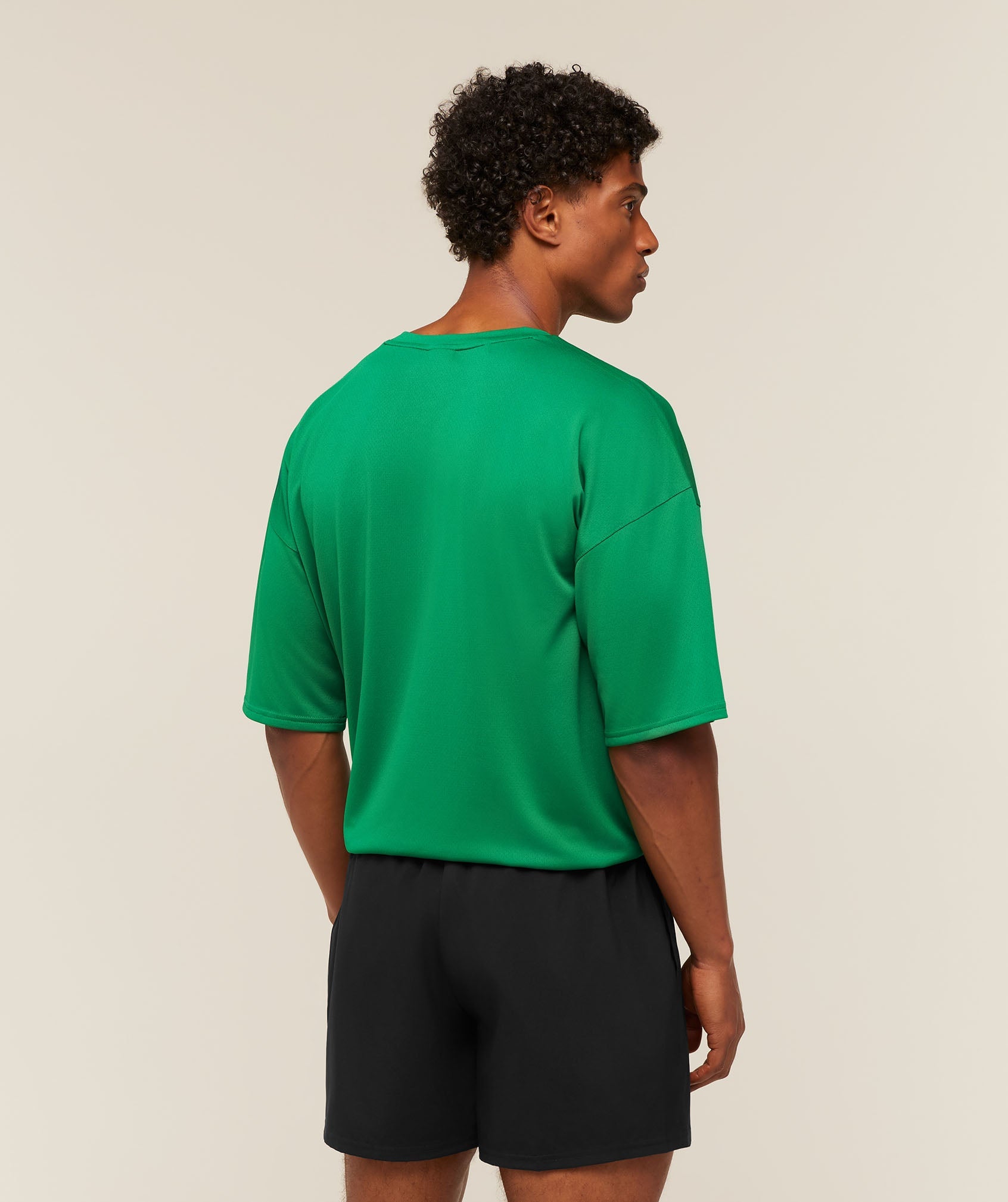 Gymshark Arrival Oversized T-Shirt 'Track Green'