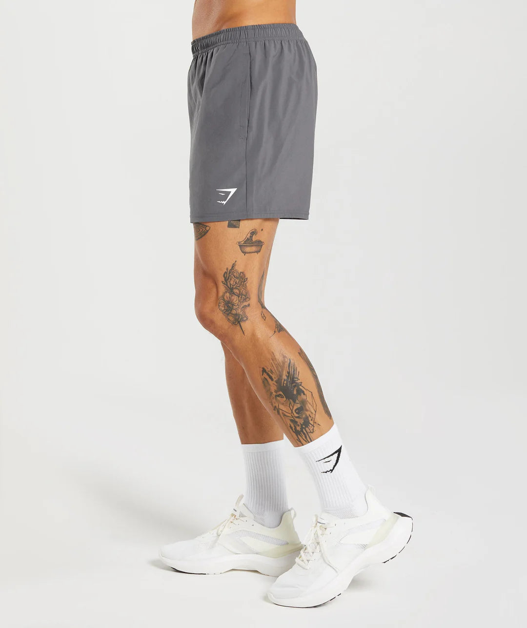 Gymshark Arrival 5" Shorts 'Silhouette Grey'