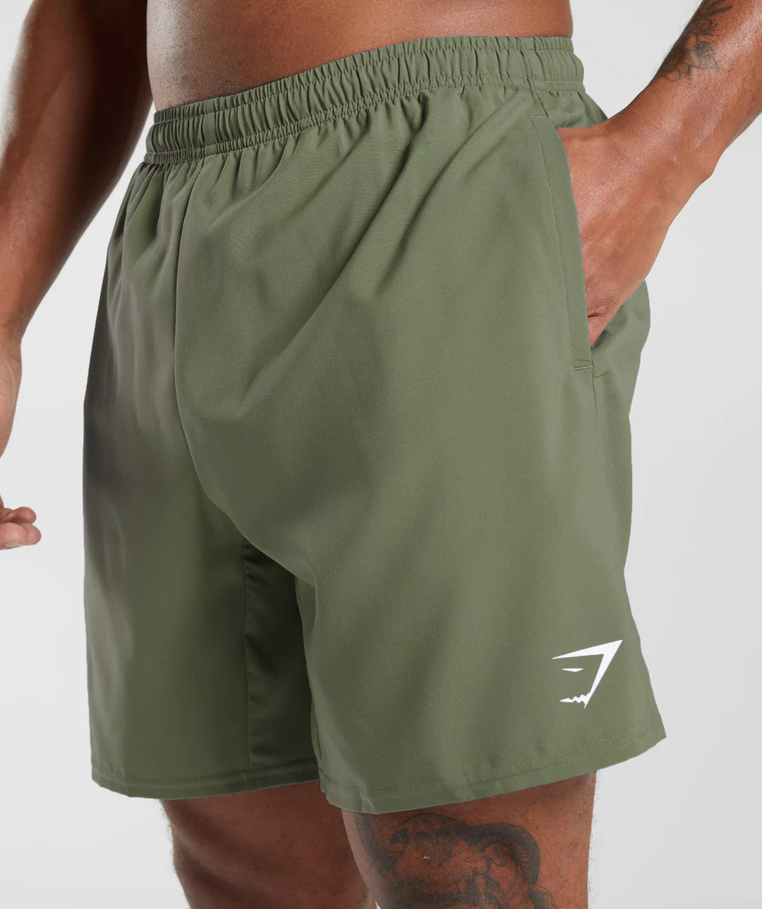 Gymshark Arrival Shorts 'Core Olive'