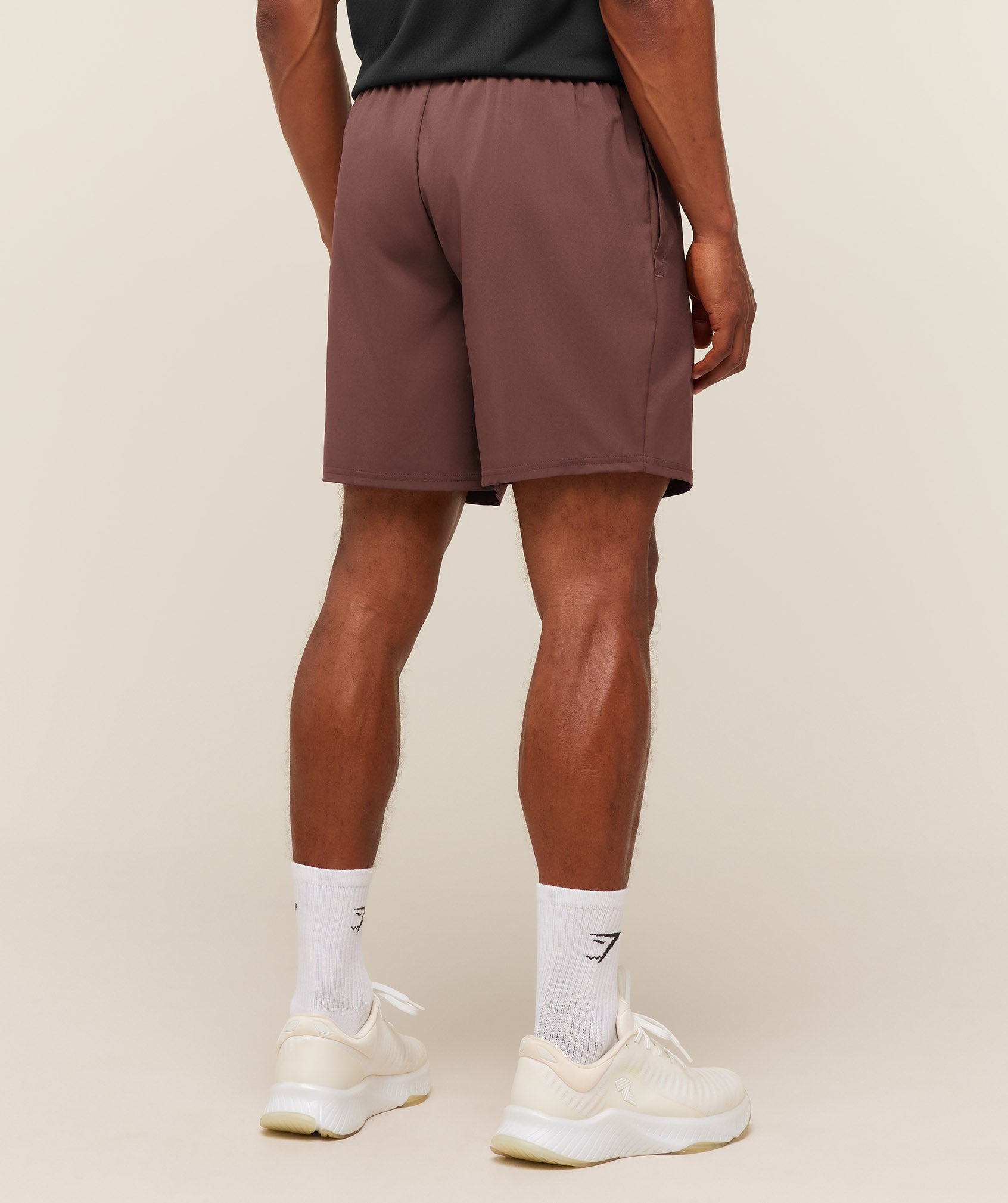 Gymshark Arrival 7" Shorts 'Espresso Brown'