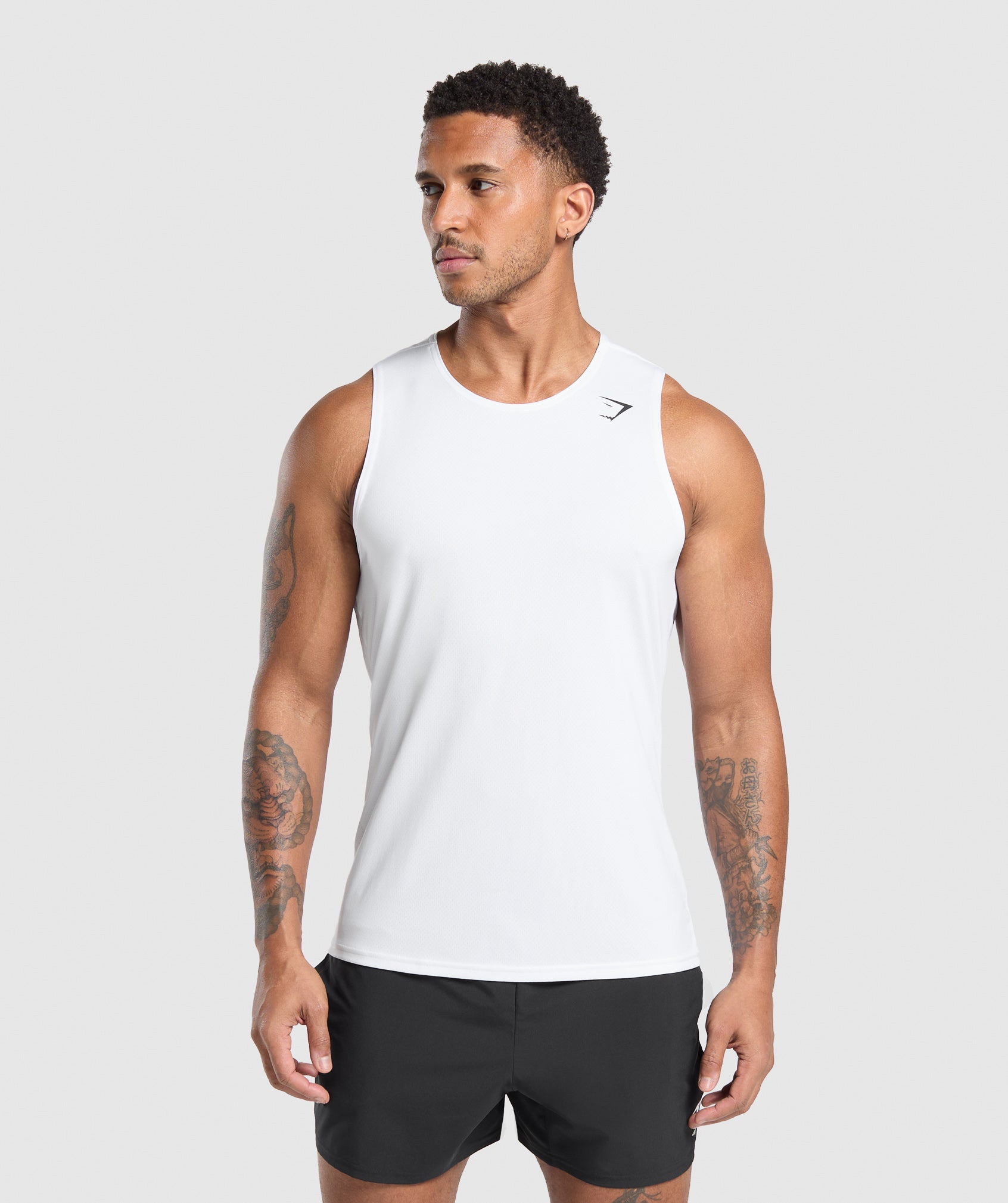 Gymshark Arrival Tank 'White'