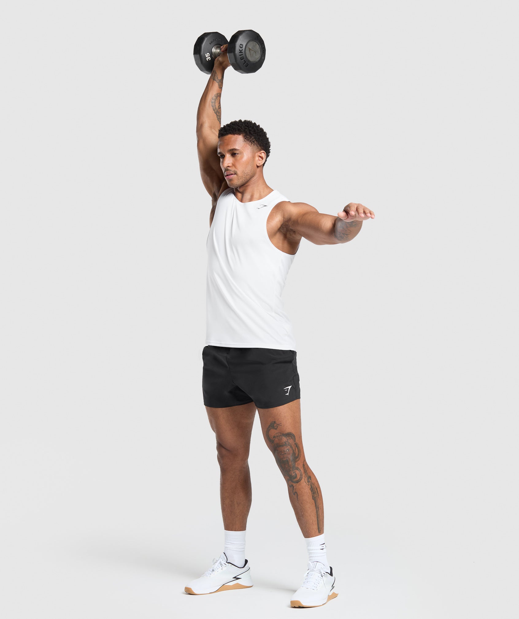 Gymshark Arrival Tank 'White'