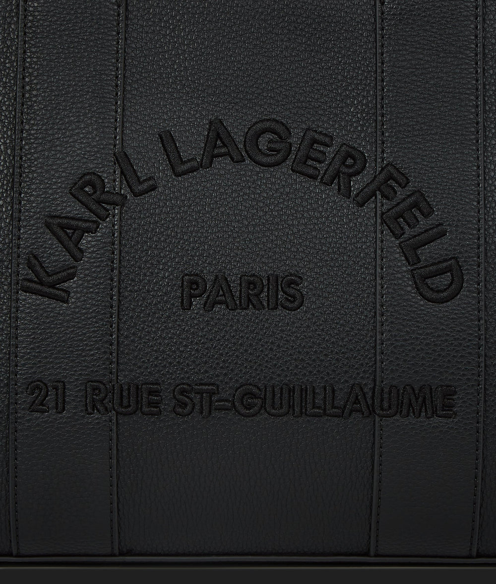 KarlLagerfeld Rue St-Guillaume Medium Tote Bag Black