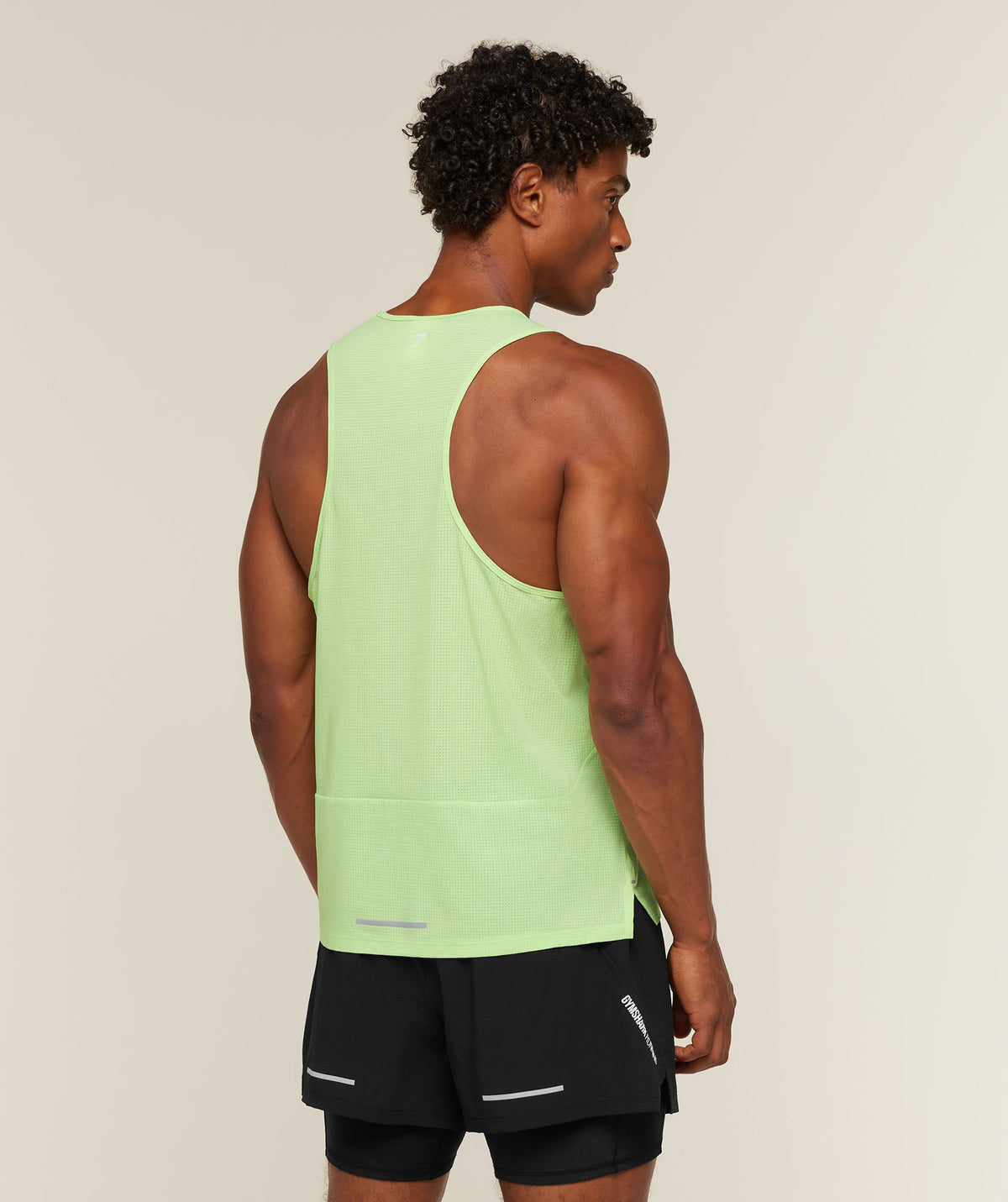 Gymshark Running Tank 'Pace Green'
