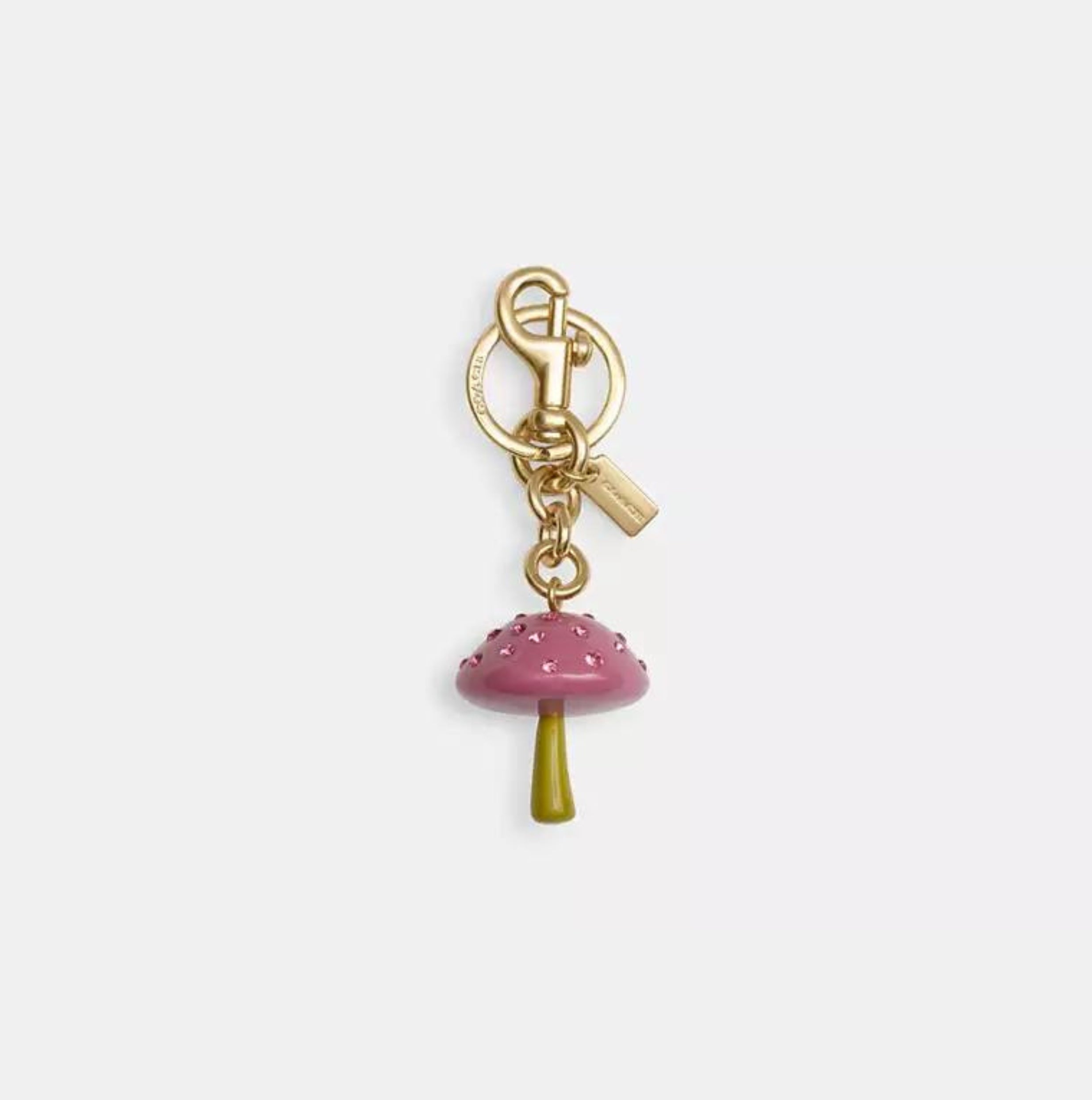 Coach X Observed By Us Mushroom Bag Charm