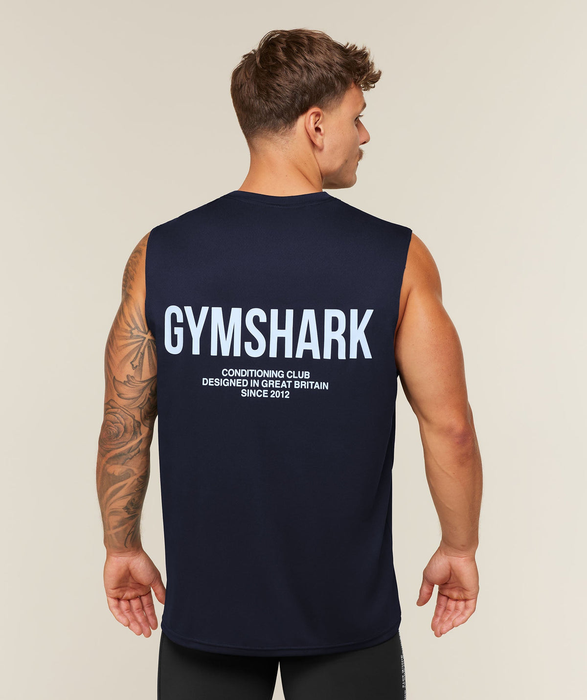 Gymshark Conditioning Club Tank 'Heavy Blue Tranquil Blue'