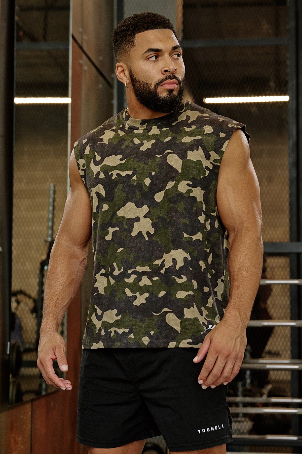 Young La 3065 - RunTech Camo Tanks 'OG Green Camo'