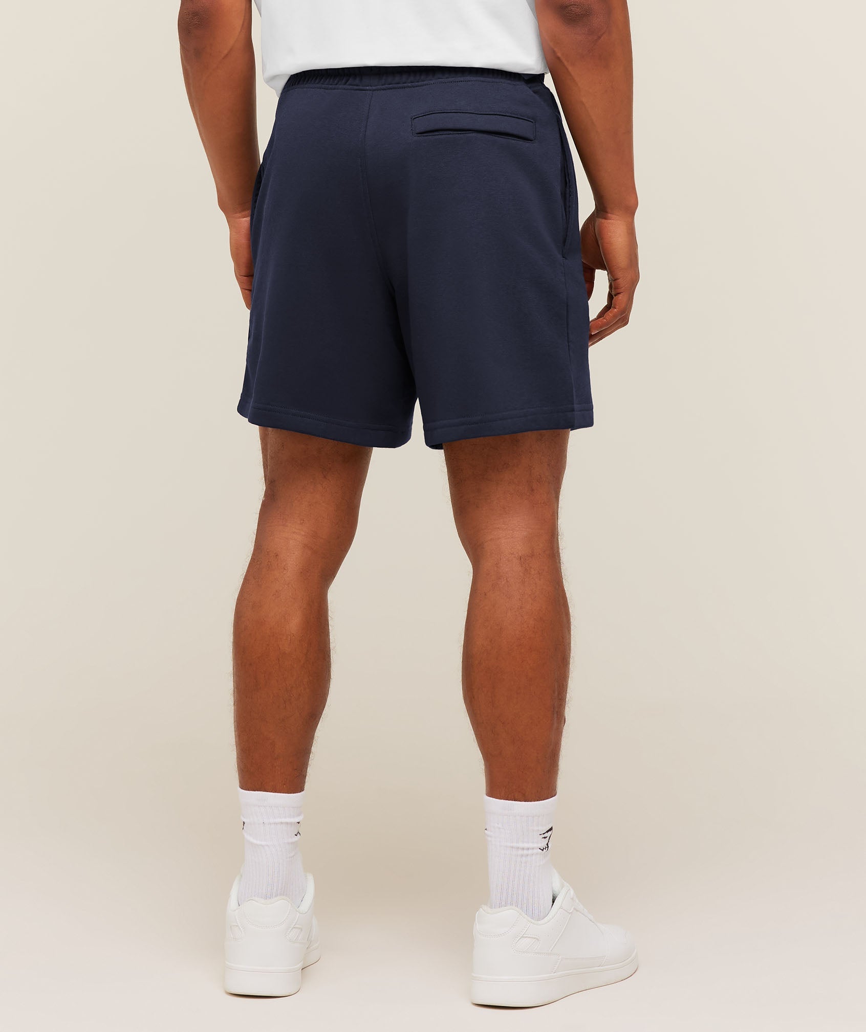 Gymshark Crest Shorts 'Heavy Blue'