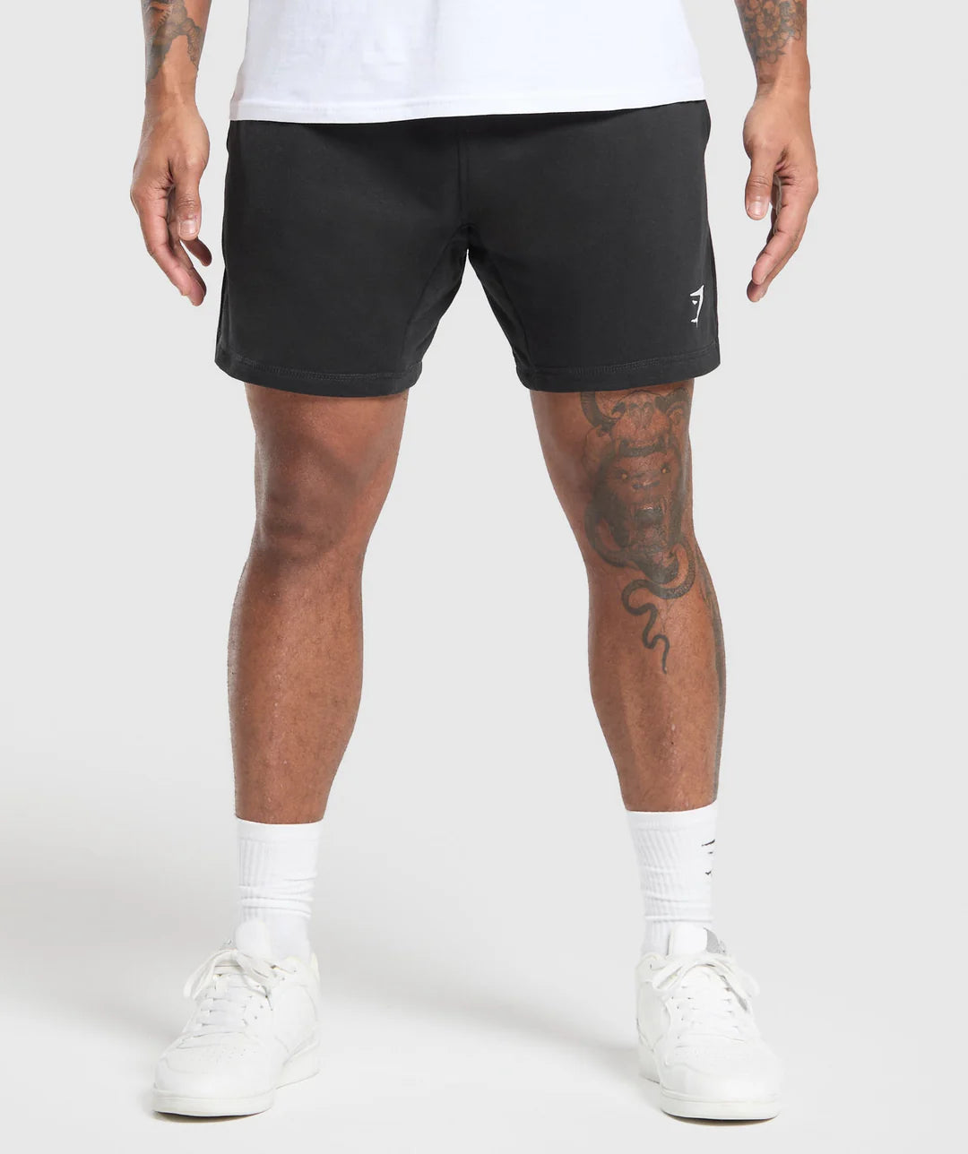 Gymshark Crest Shorts 'Black'