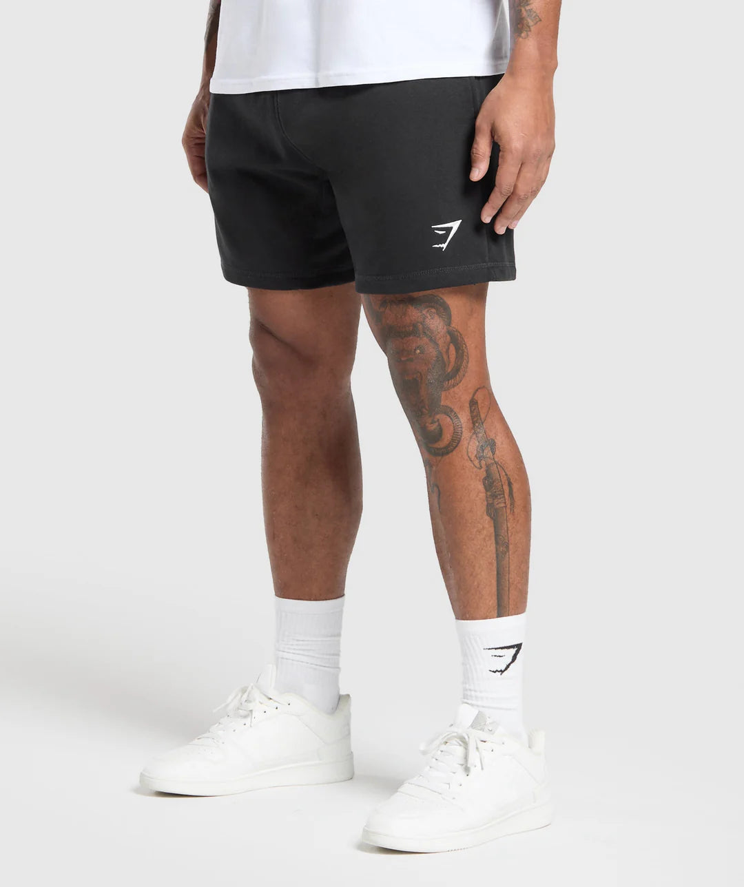 Gymshark Crest Shorts 'Black'