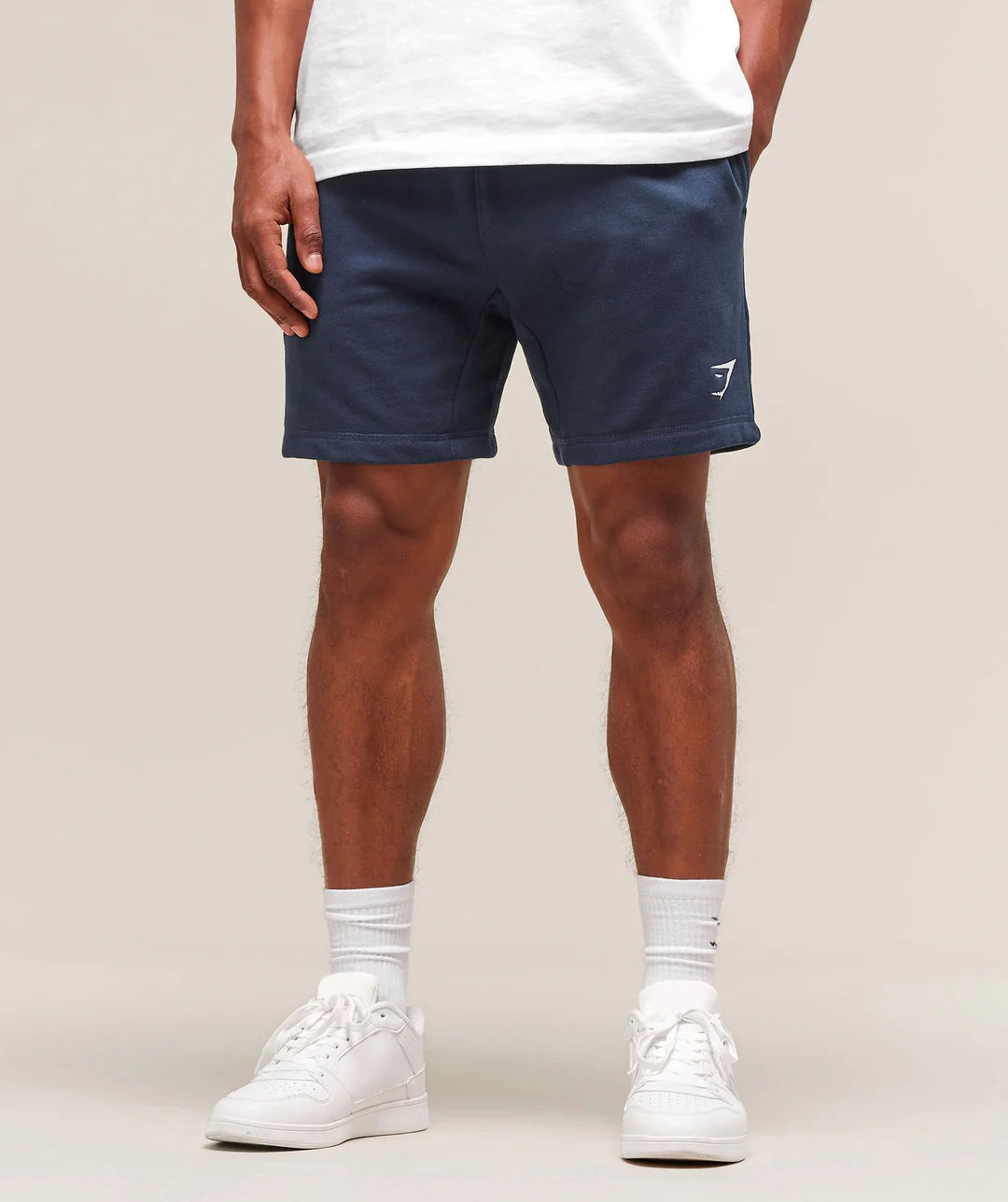 Gymshark Crest Shorts 'Navy'