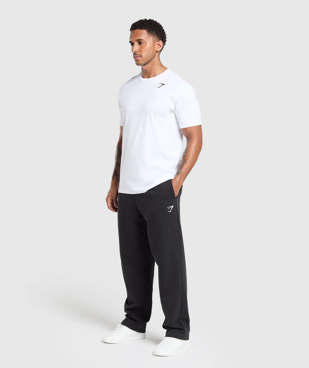 Gymshark Crest T-Shirt 'White'