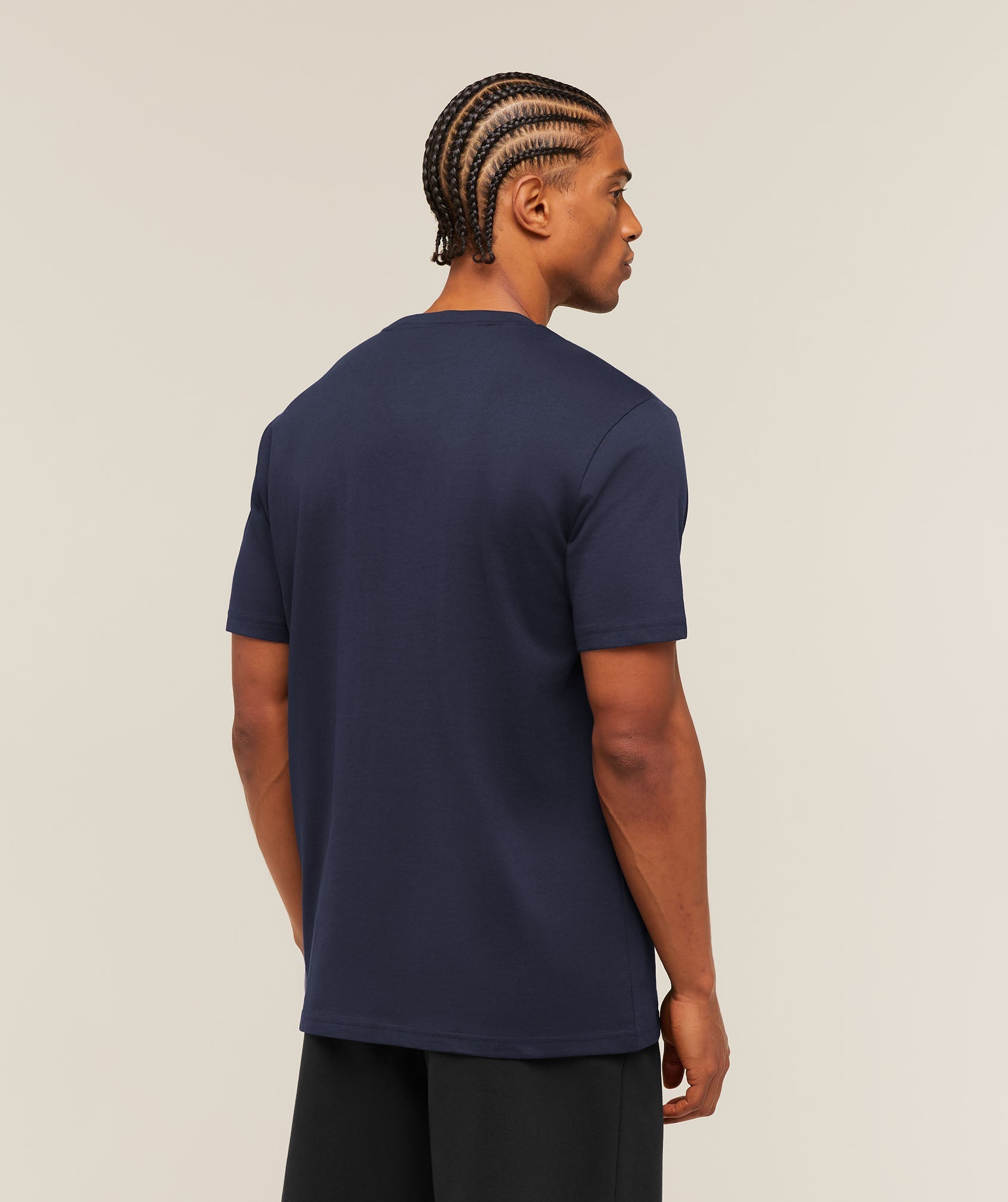 Gymshark Crest T-Shirt 'Heavy Blue'
