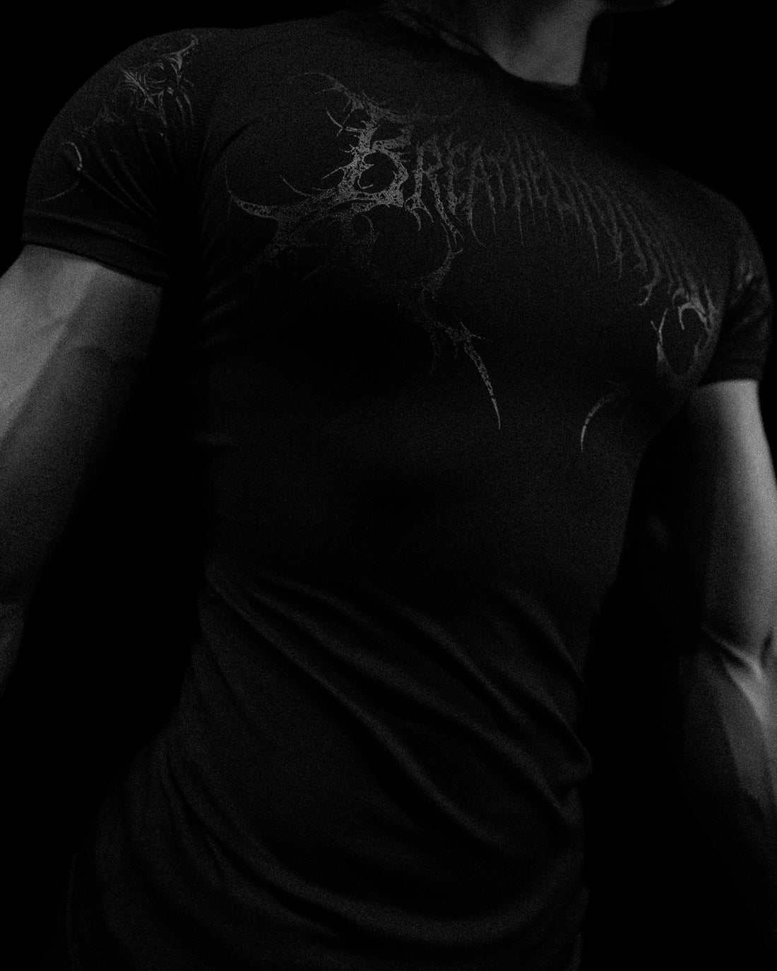 Breathe Divinity Void Tech™ Fallen Knight Short Sleeve Compression [DARKNESS]