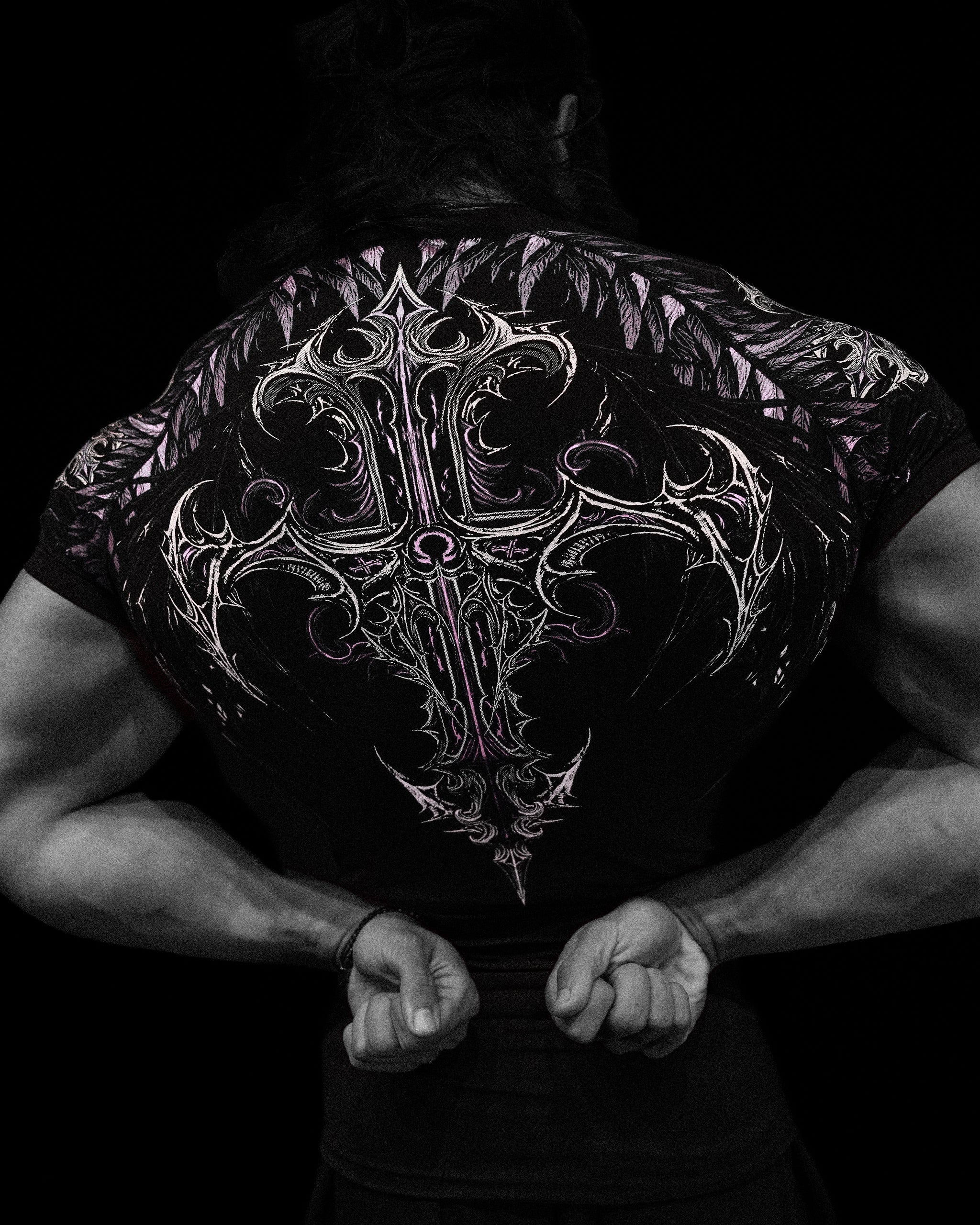 Breathe Divinity Void Tech™ Fallen Knight Short Sleeve Compression [BLOSSOM PINK]